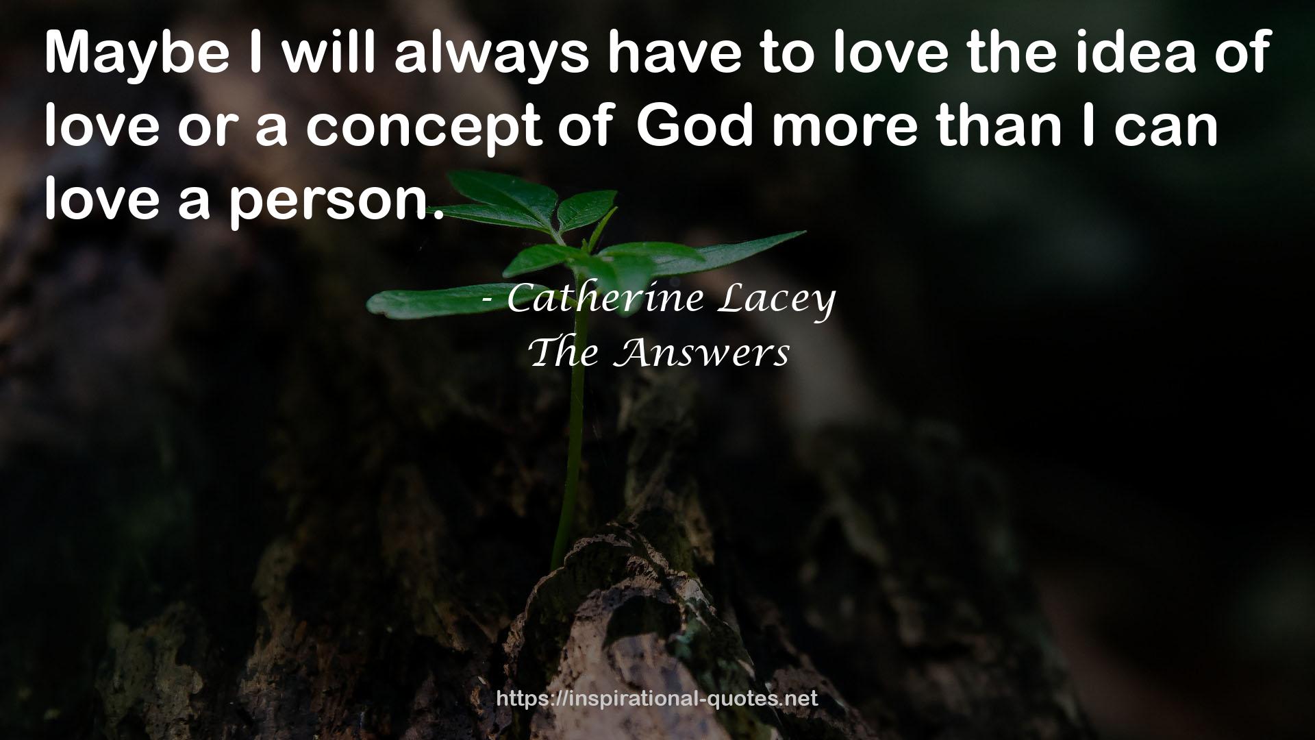 Catherine Lacey QUOTES
