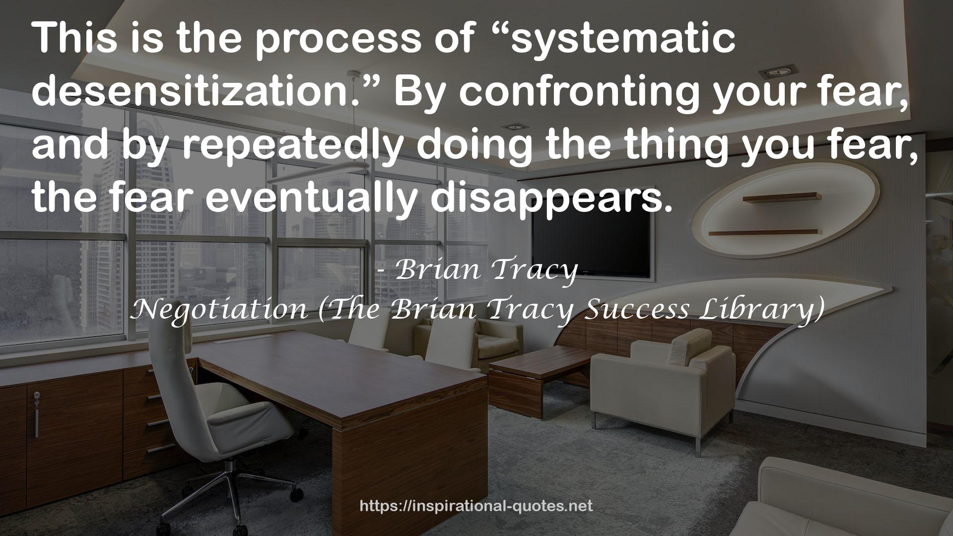 Negotiation (The Brian Tracy Success Library) QUOTES