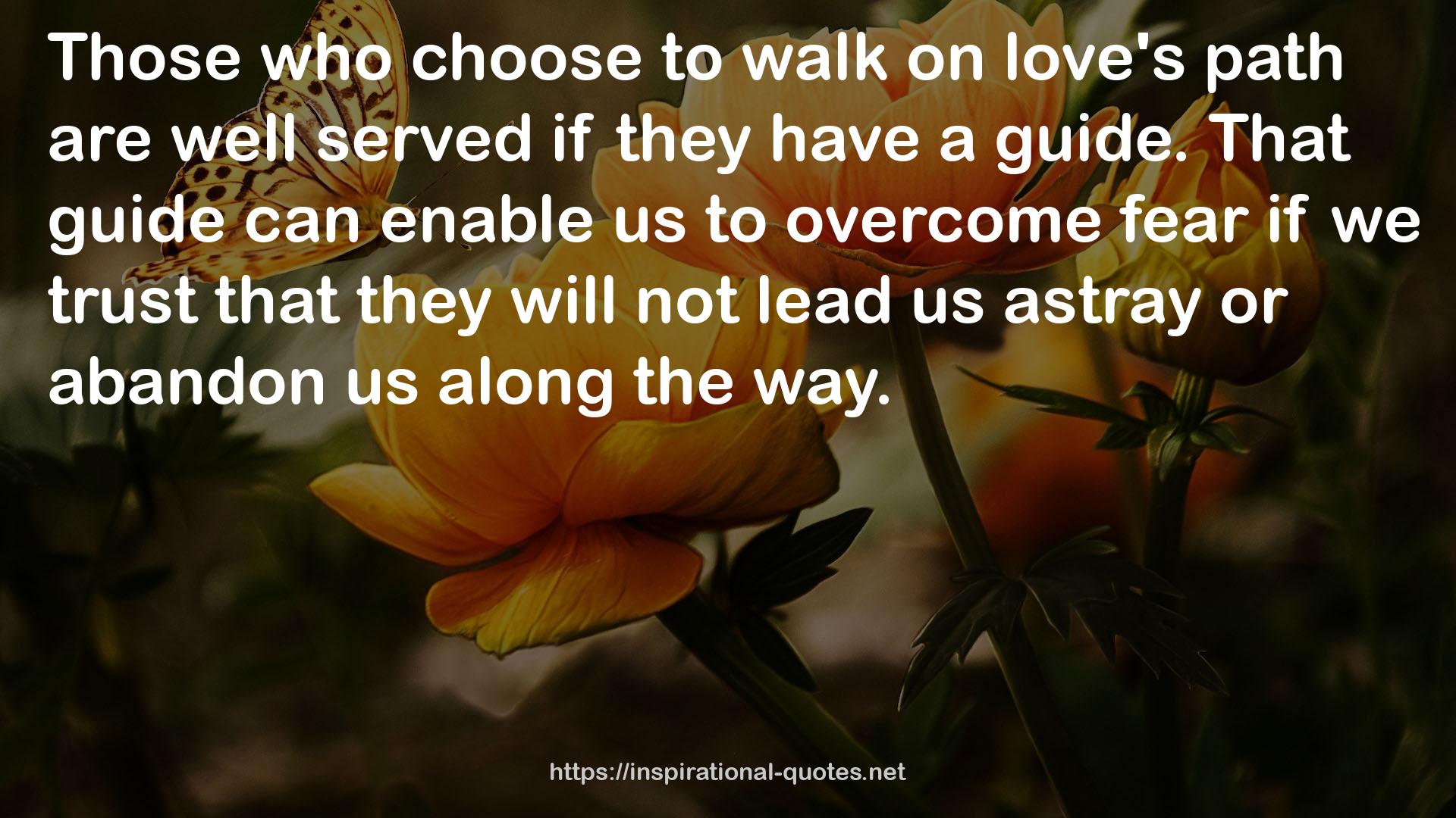 love's path  QUOTES