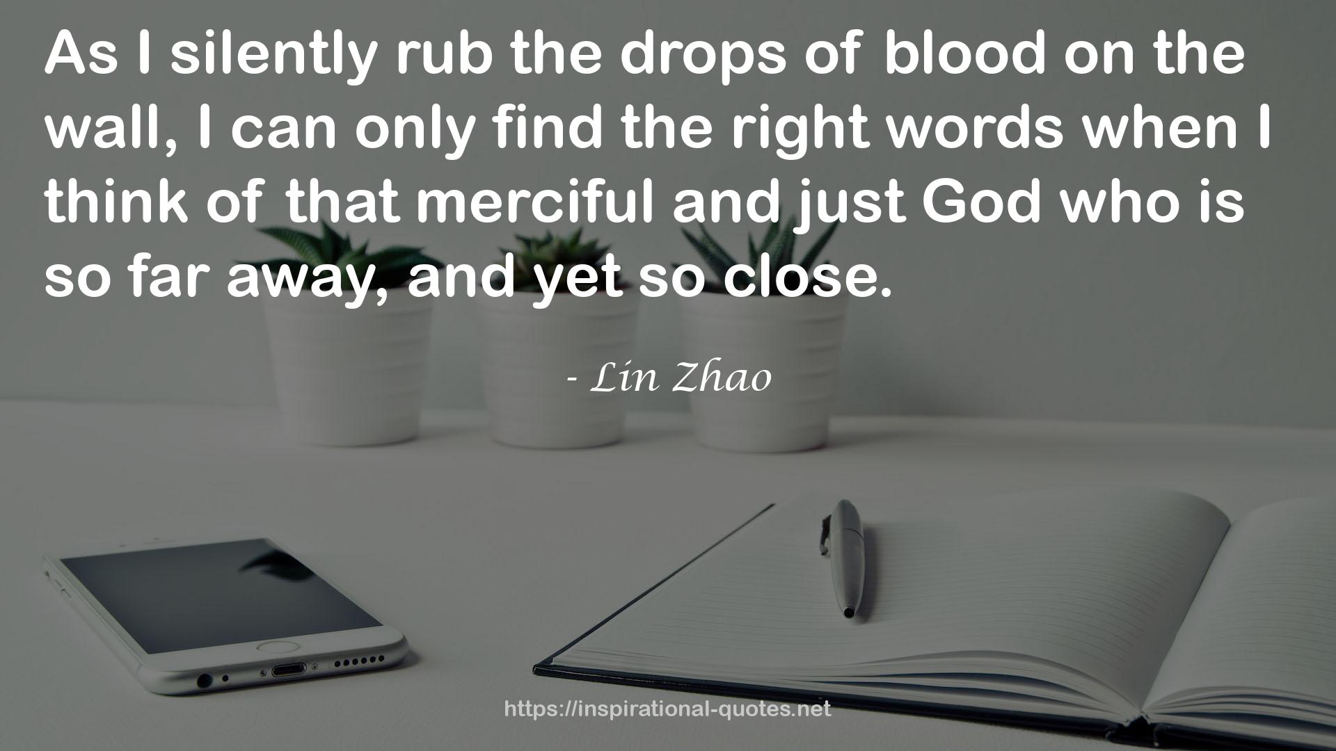 Lin Zhao QUOTES