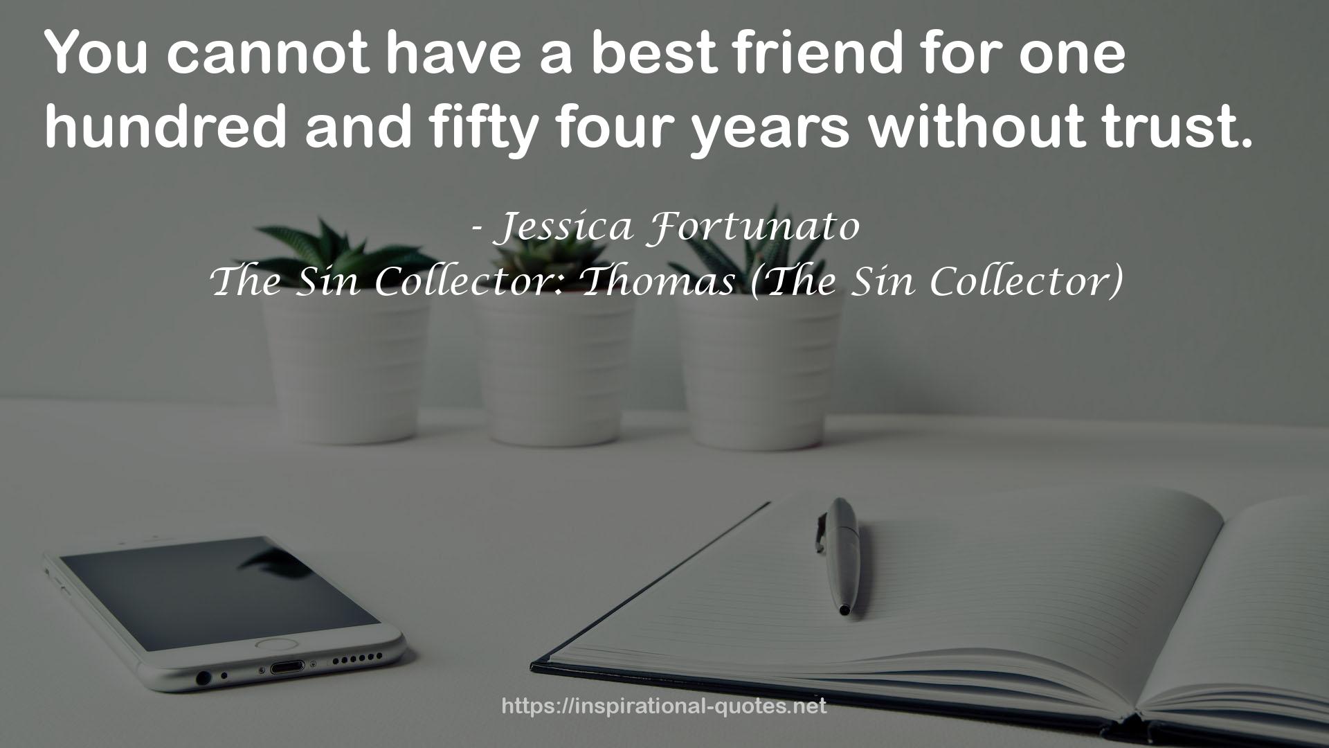 The Sin Collector: Thomas (The Sin Collector) QUOTES