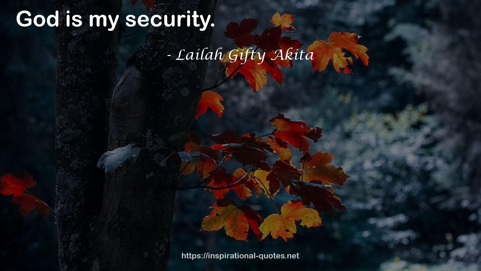 my security  QUOTES