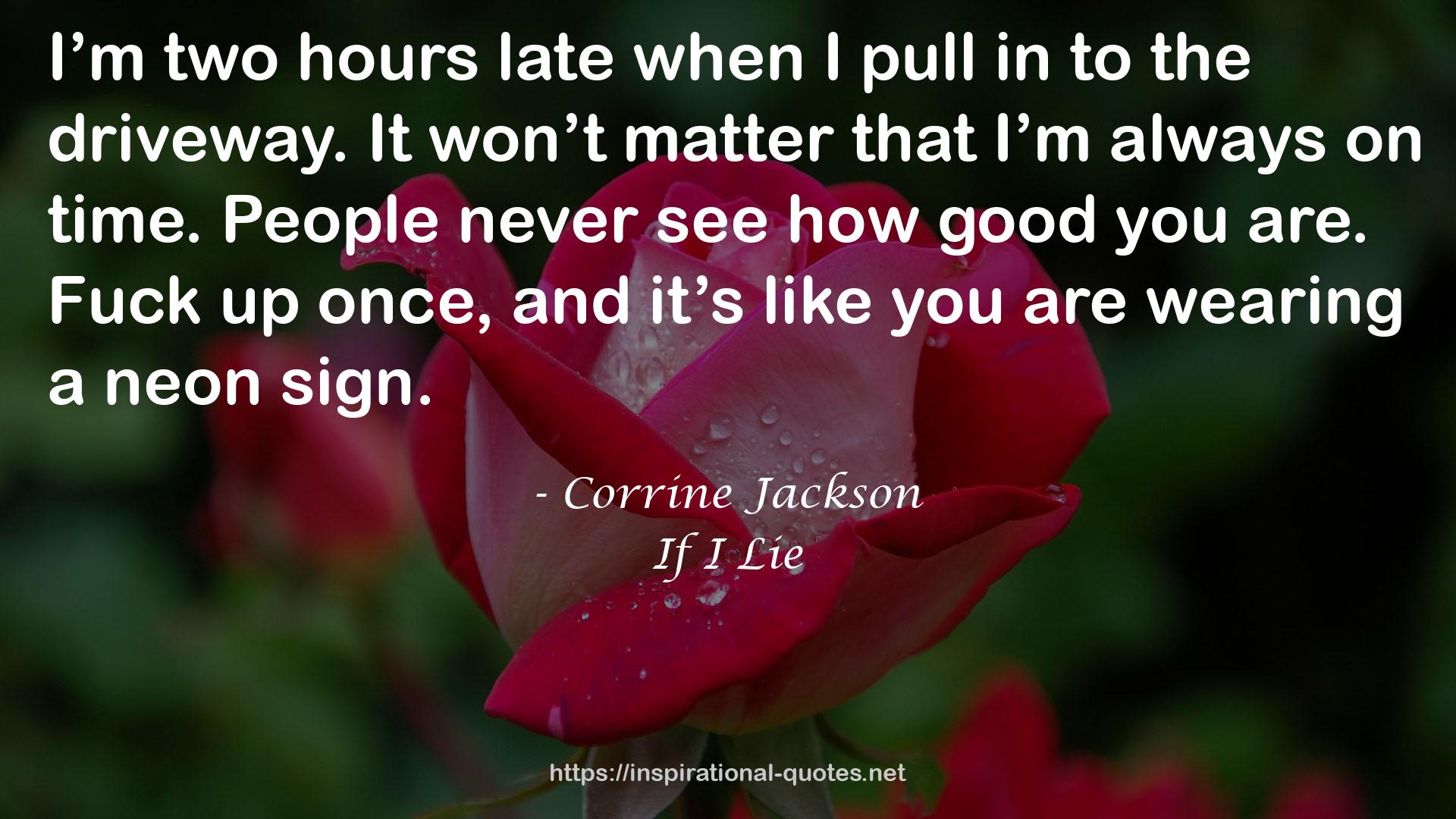 Corrine Jackson QUOTES