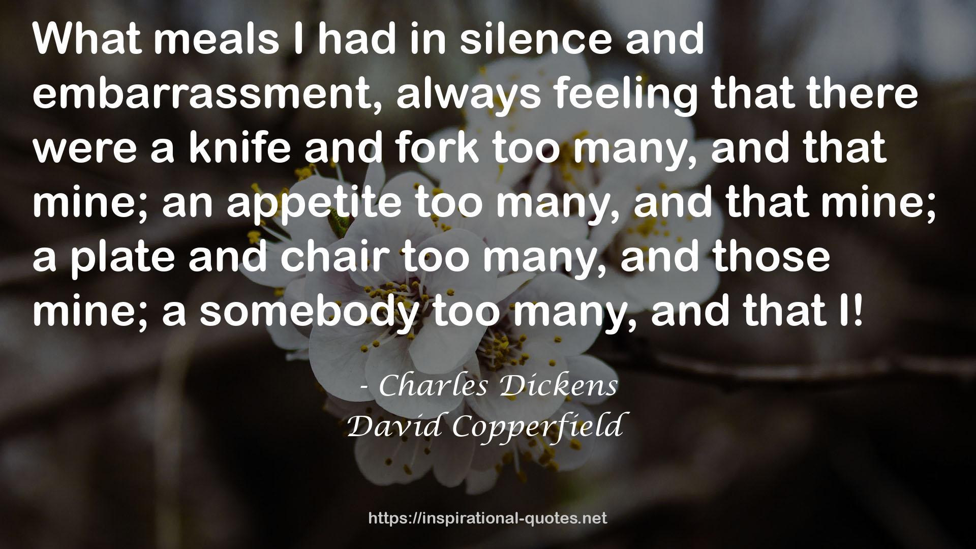 David Copperfield QUOTES