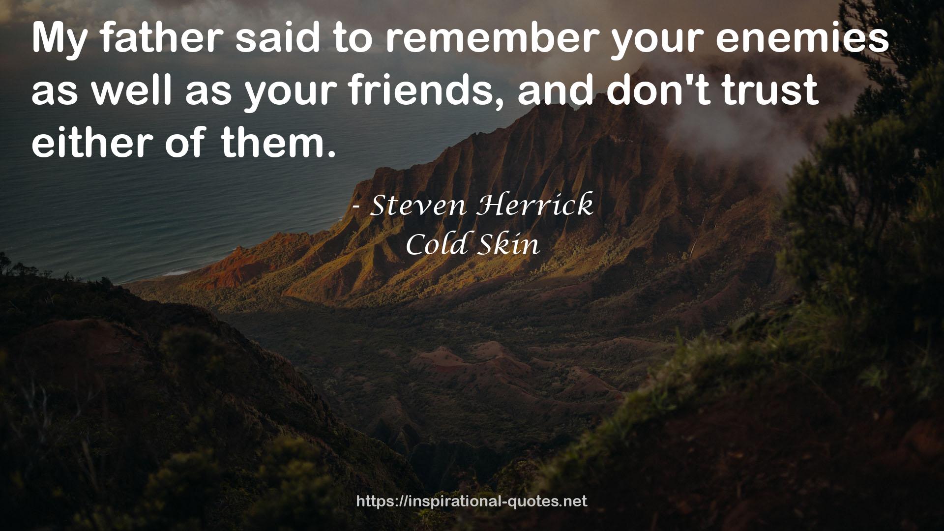 Steven Herrick QUOTES