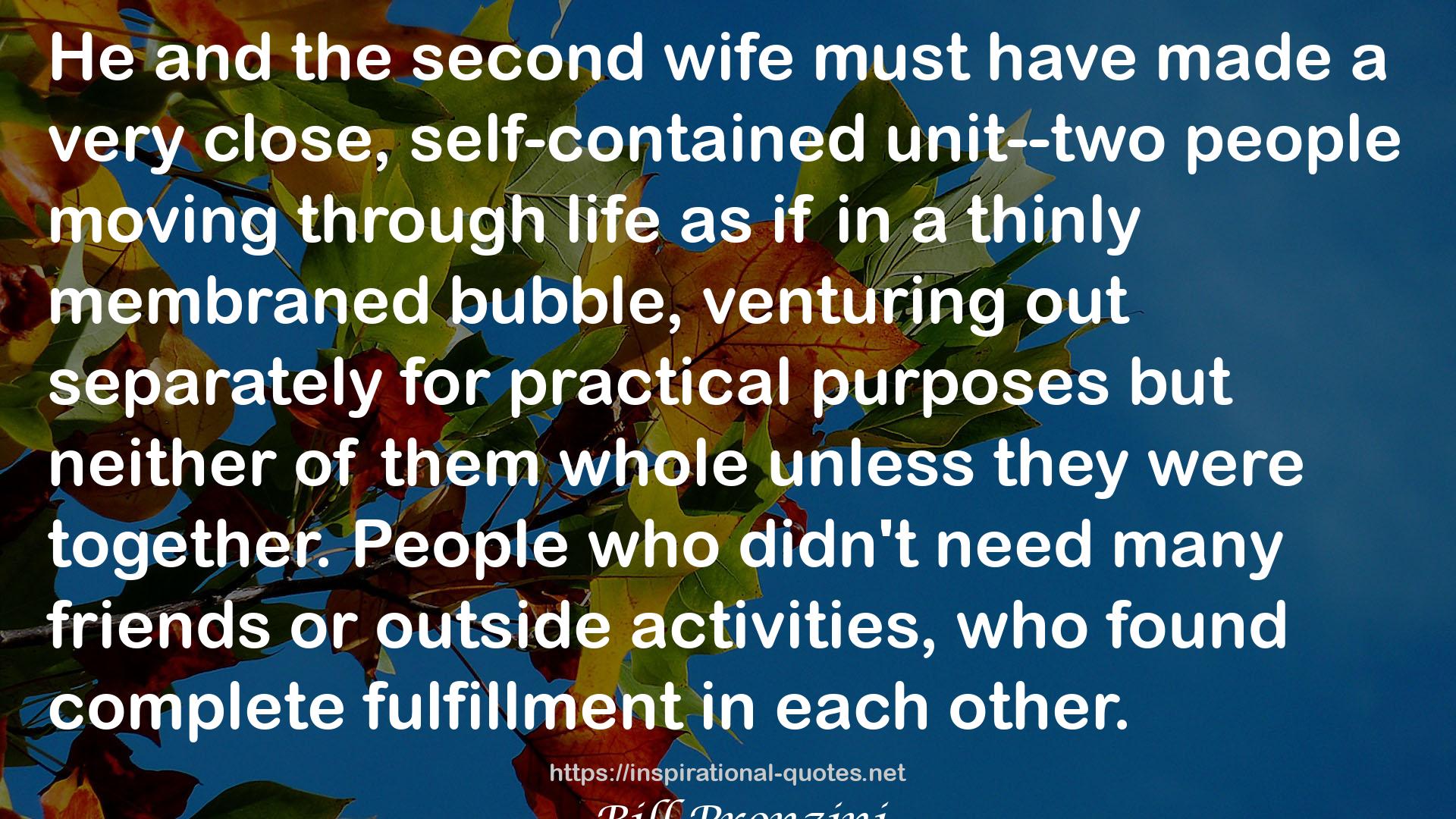 the second wife  QUOTES