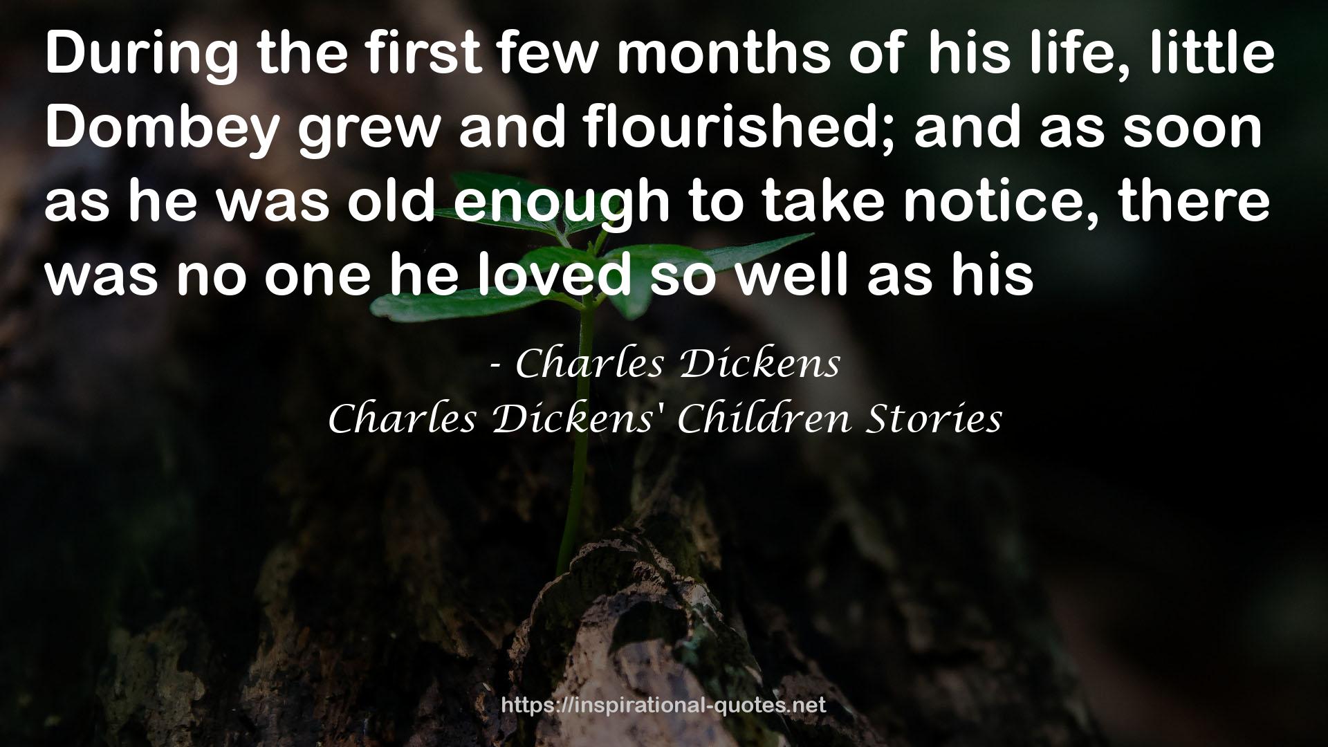 Charles Dickens' Children Stories QUOTES