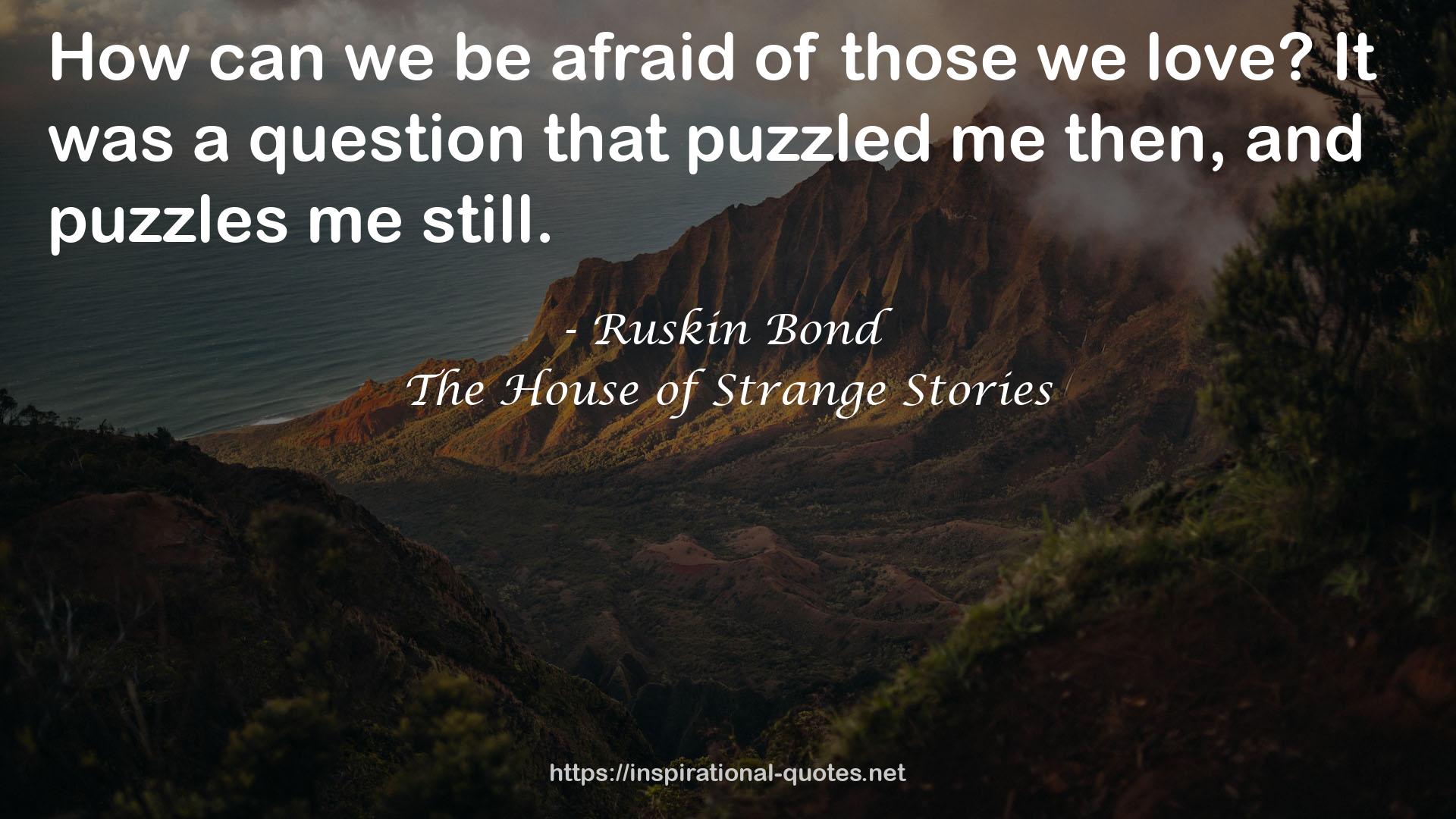 The House of Strange Stories QUOTES