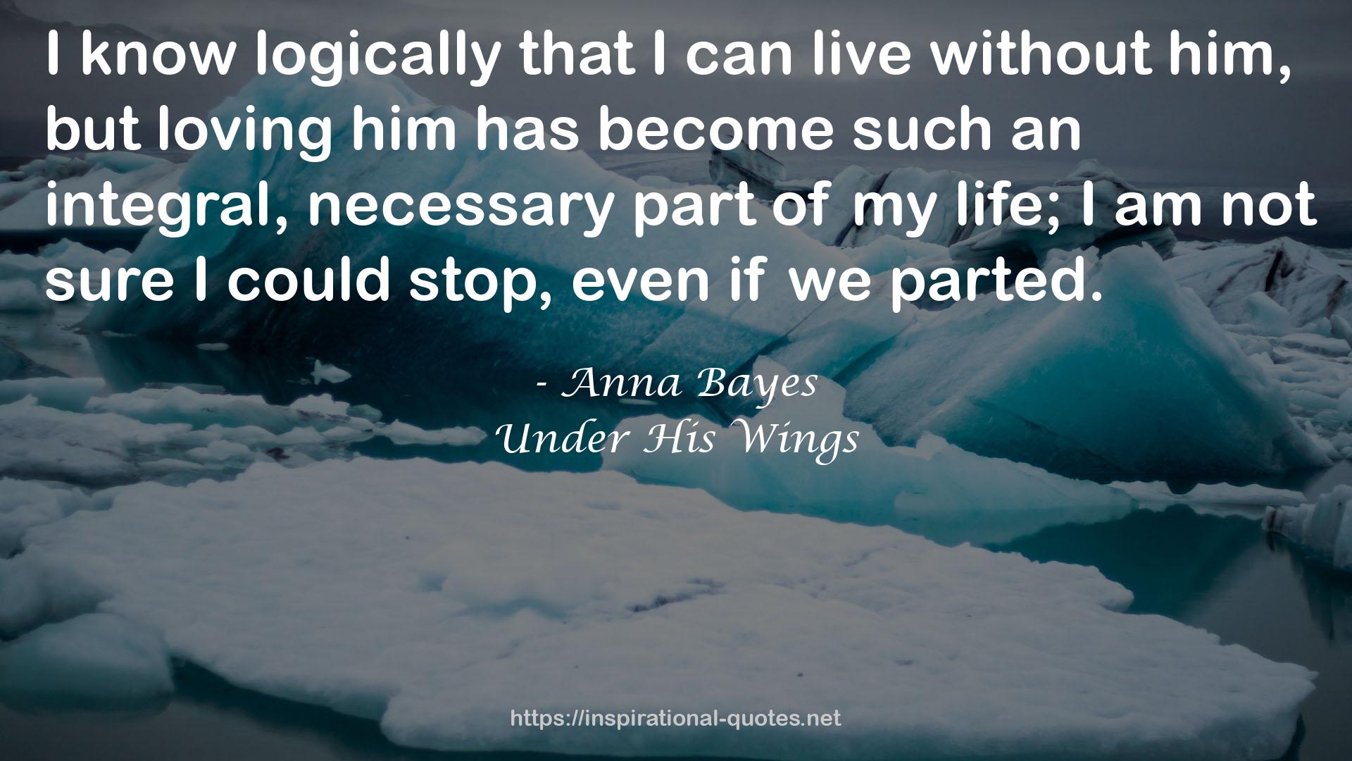 Under His Wings QUOTES