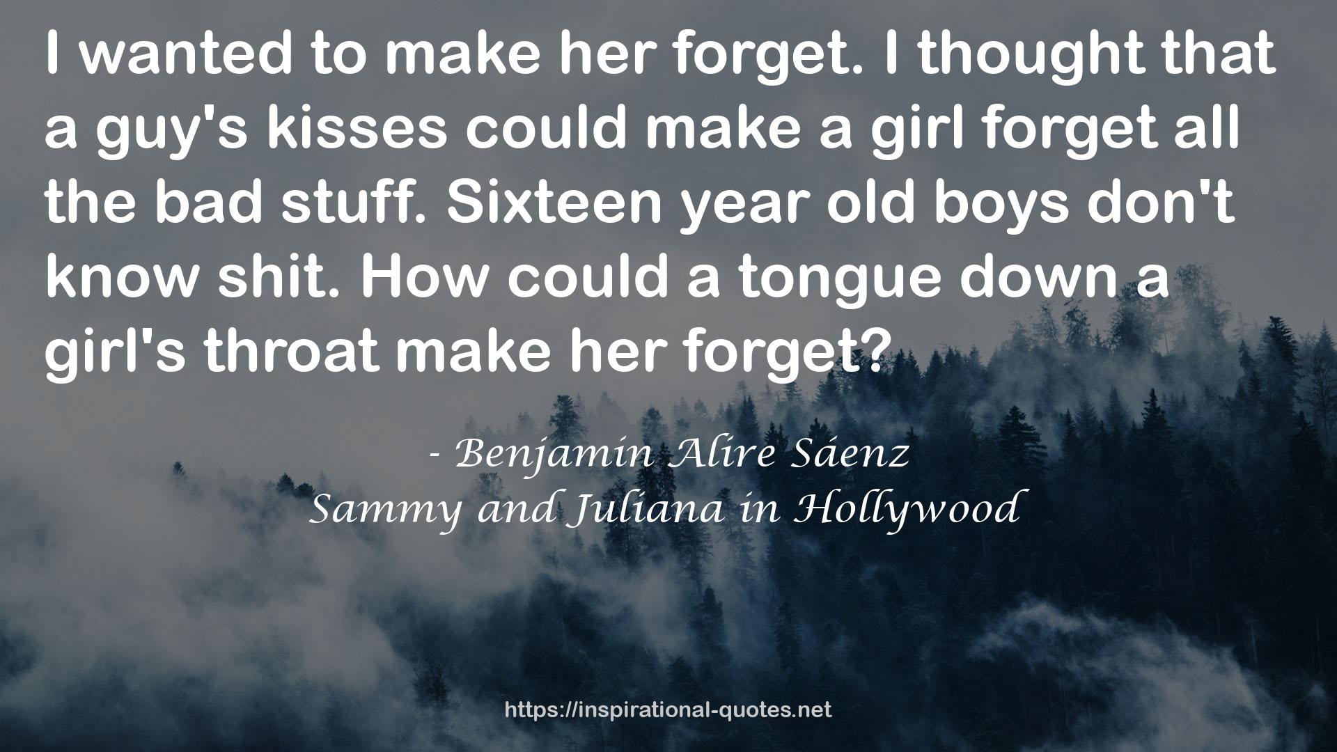 Sammy and Juliana in Hollywood QUOTES