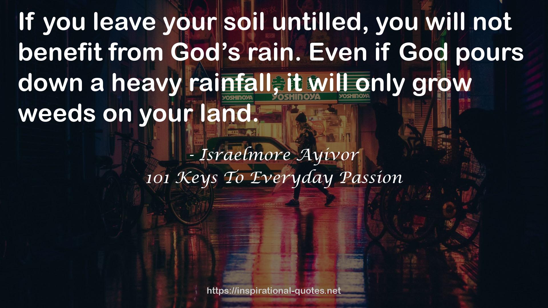 your soil  QUOTES