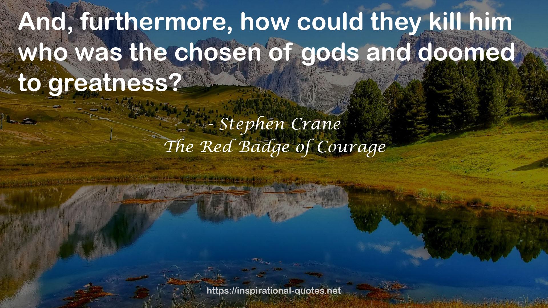 The Red Badge of Courage QUOTES