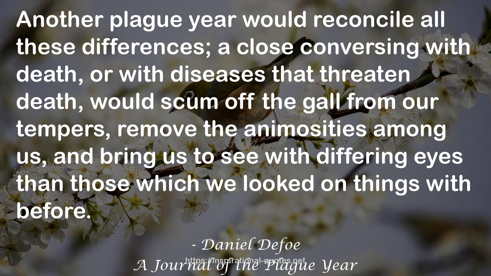 A Journal of the Plague Year QUOTES