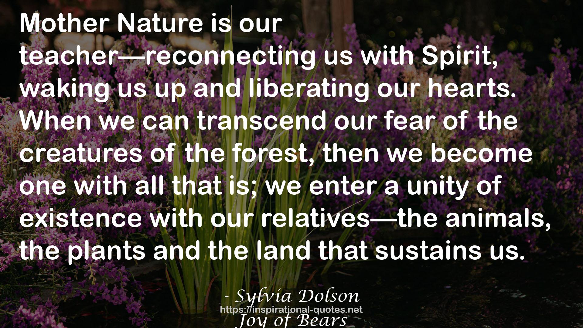 Sylvia Dolson QUOTES