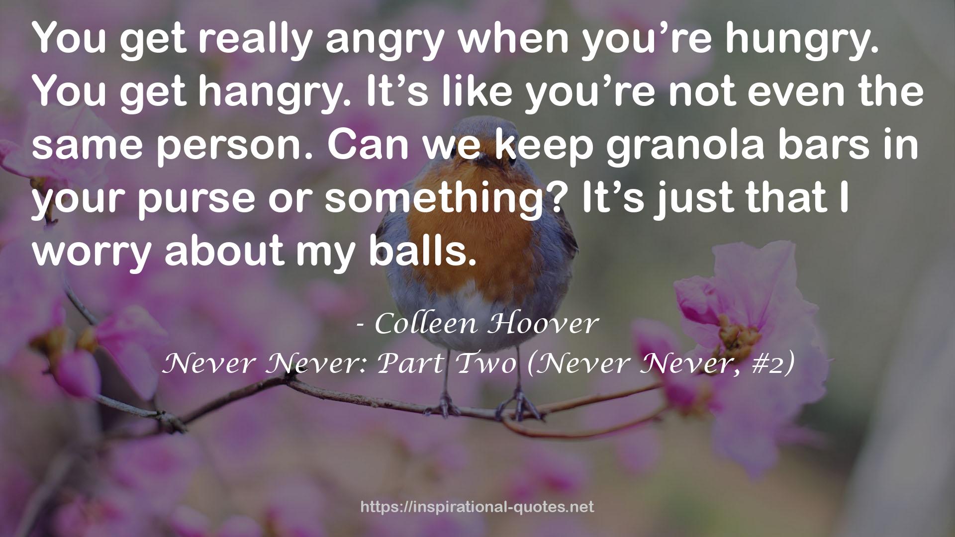 Never Never: Part Two (Never Never, #2) QUOTES