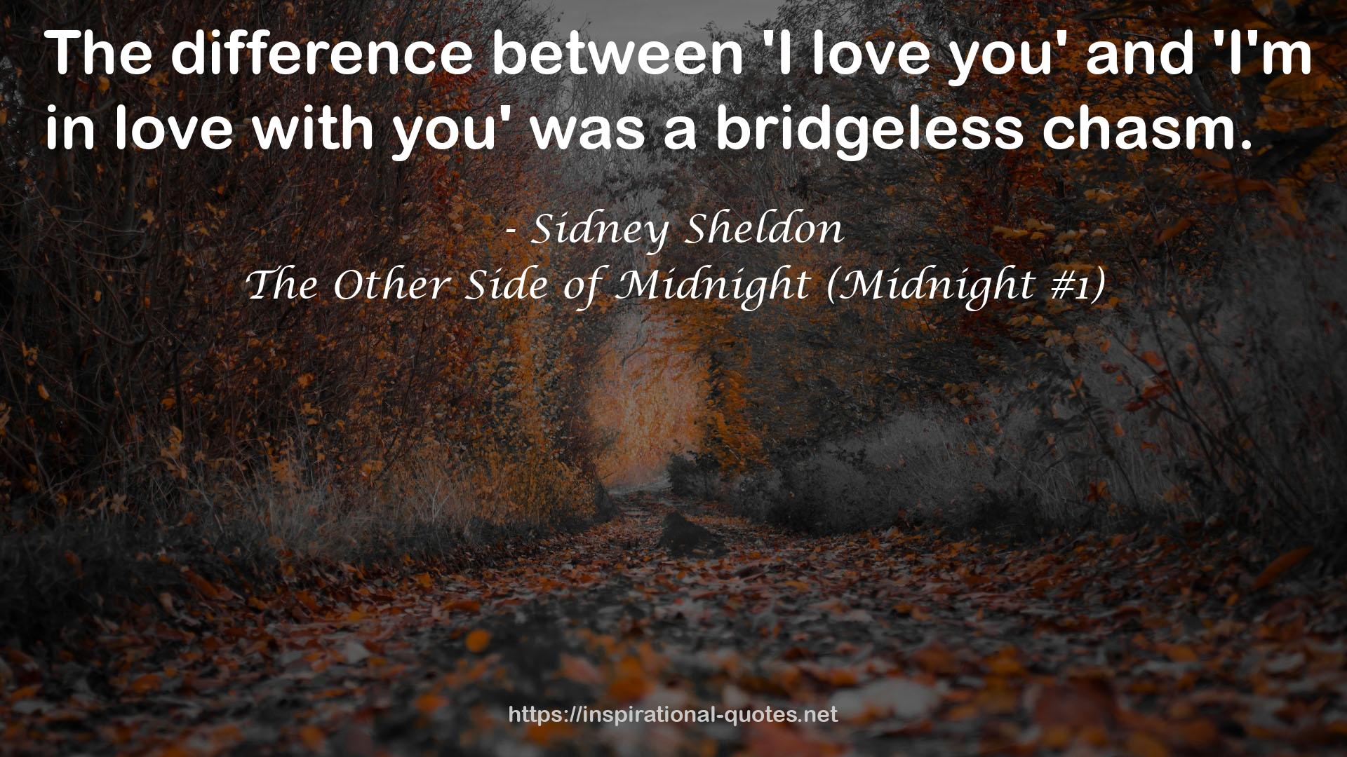 The Other Side of Midnight (Midnight #1) QUOTES