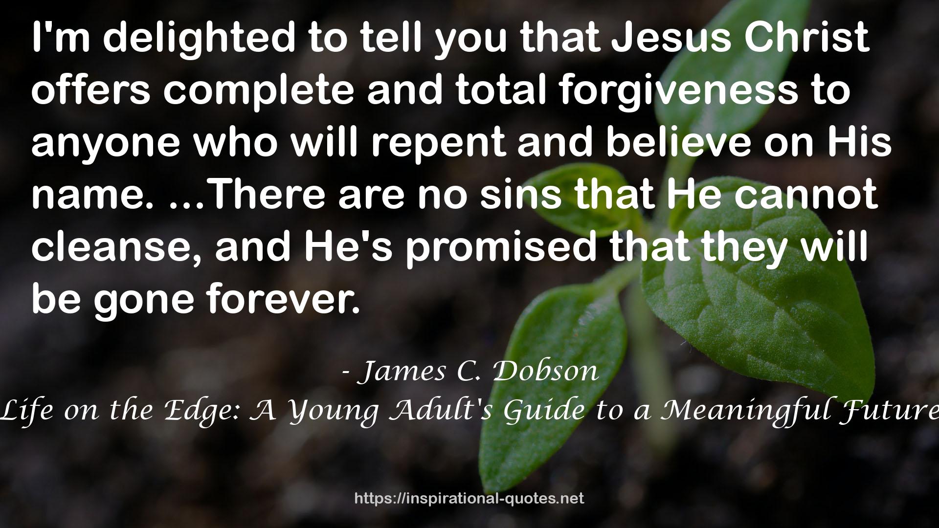 complete and total forgiveness  QUOTES