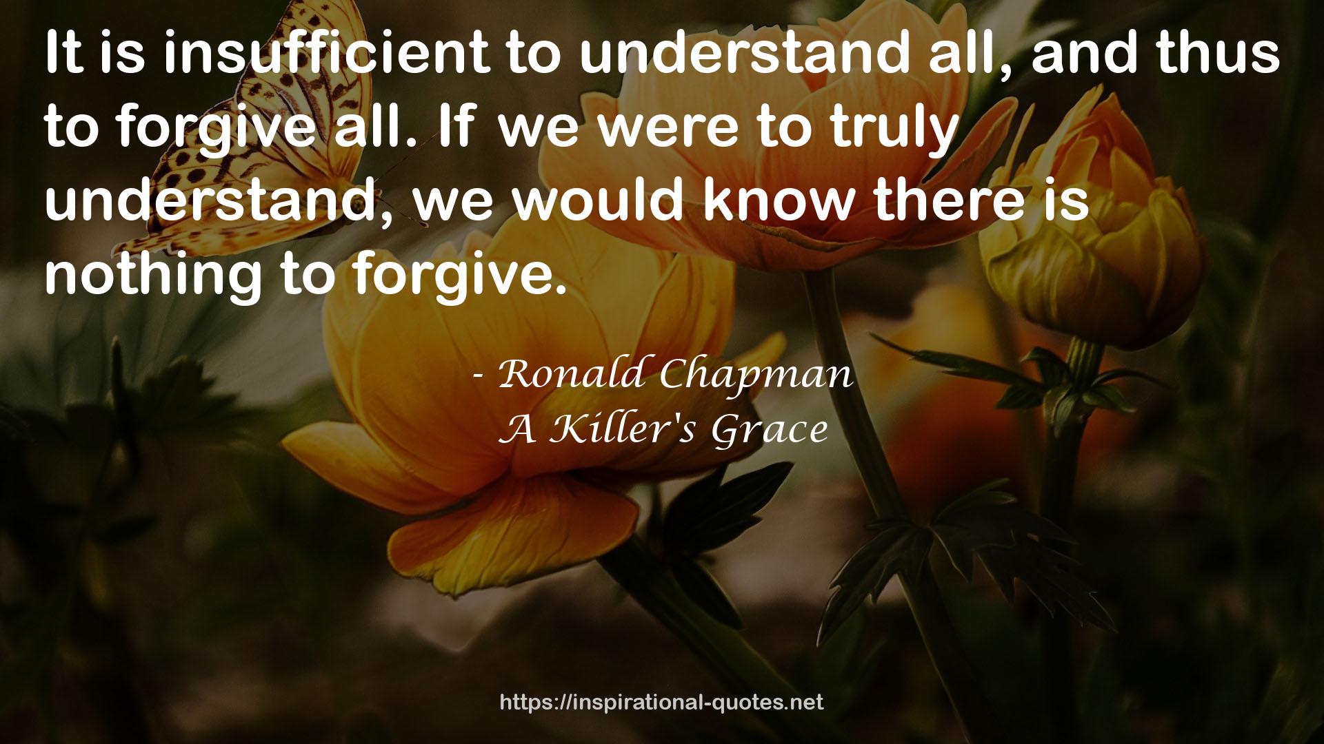 A Killer's Grace QUOTES