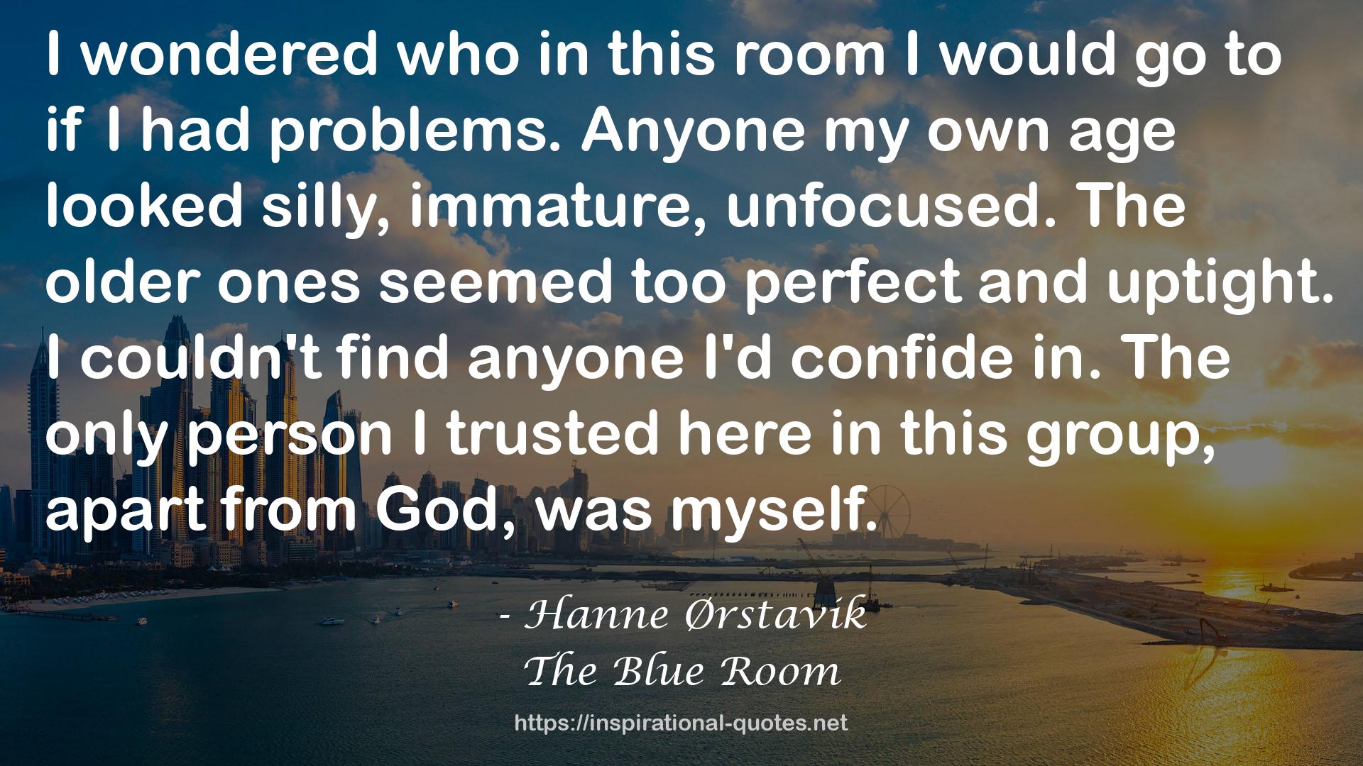 The Blue Room QUOTES