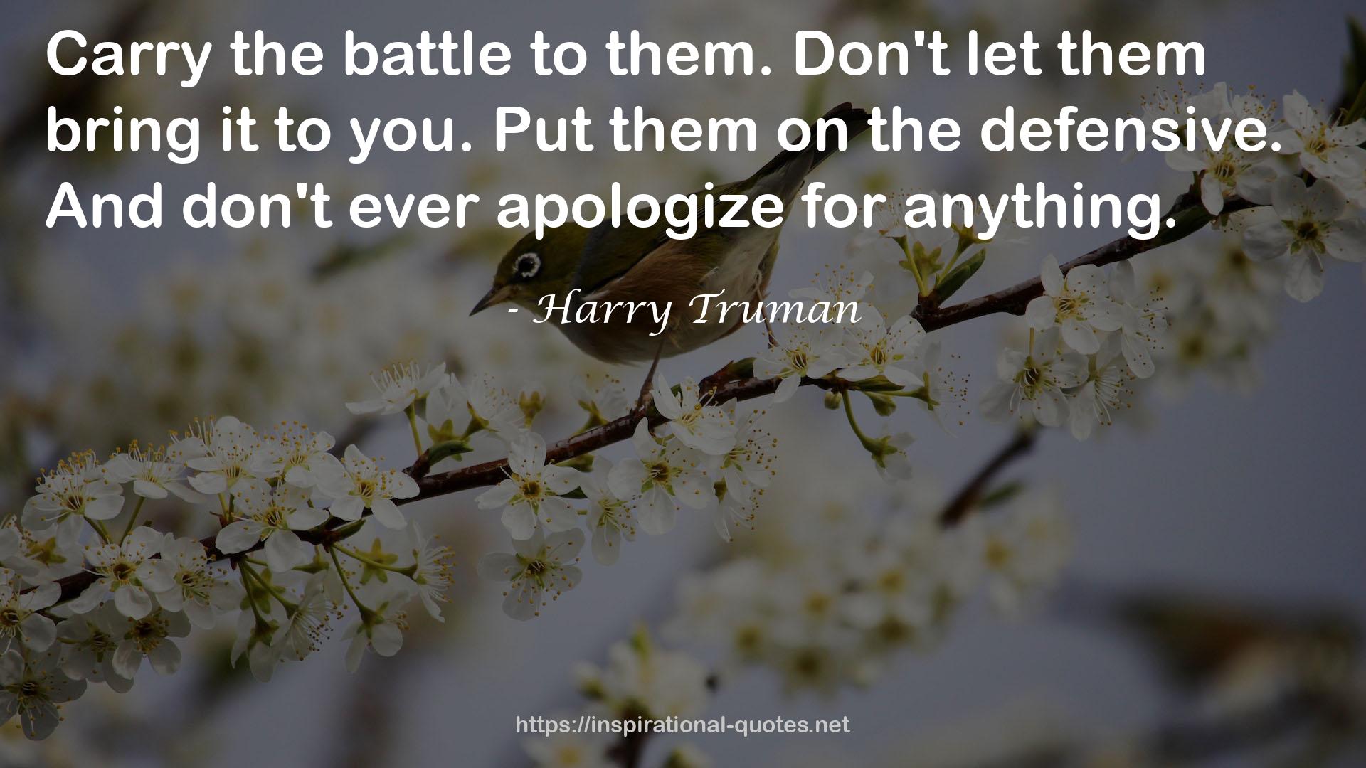 Harry Truman QUOTES