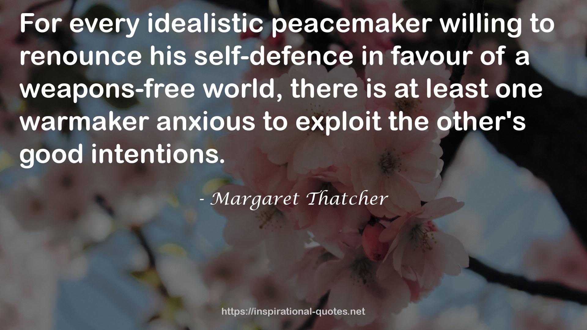 Margaret Thatcher QUOTES