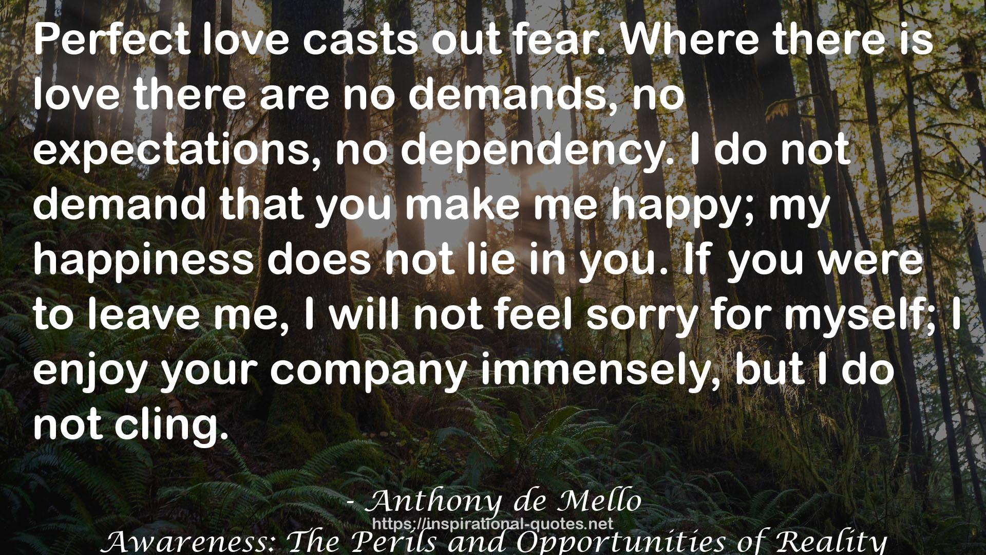 Anthony de Mello QUOTES