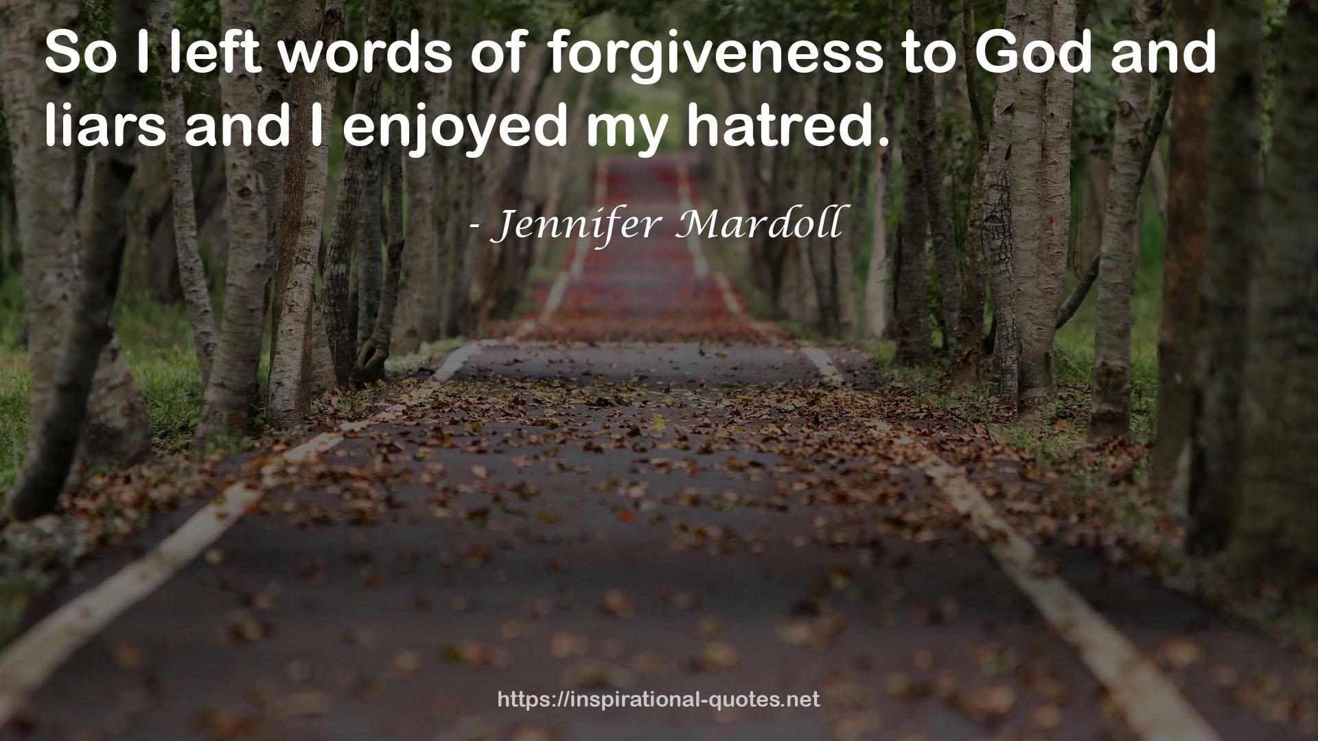 Jennifer Mardoll QUOTES