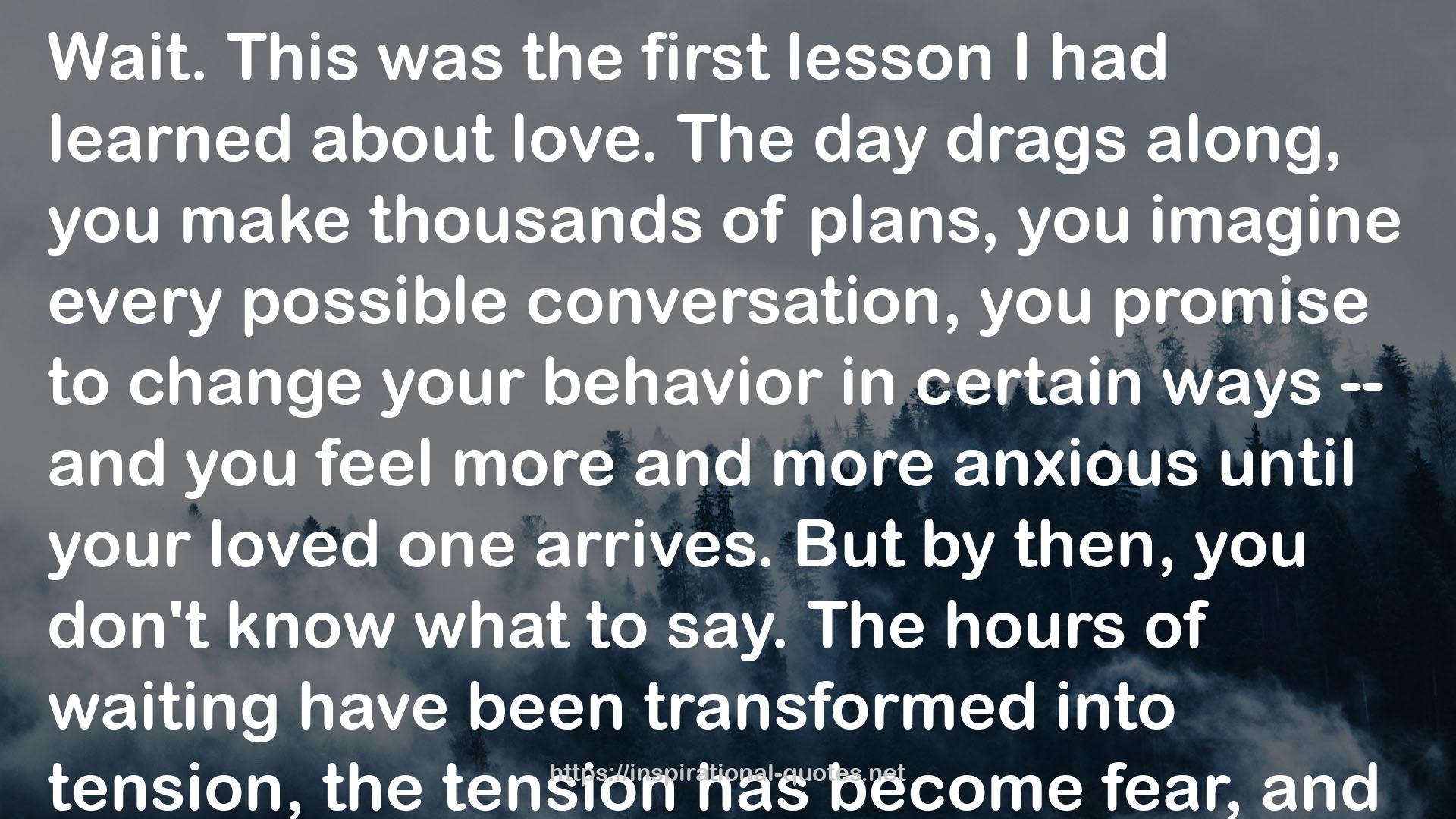 the tension  QUOTES