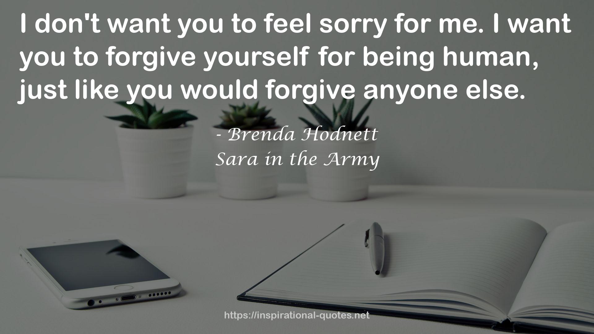 Sara in the Army QUOTES