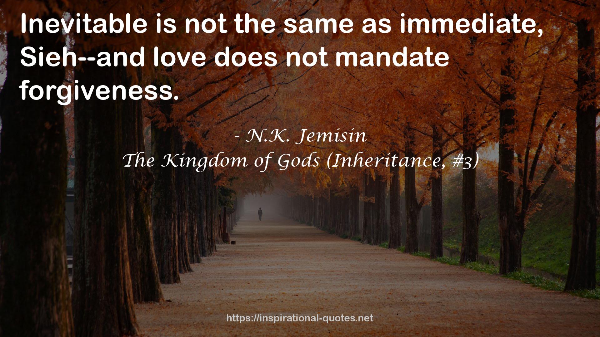 The Kingdom of Gods (Inheritance, #3) QUOTES