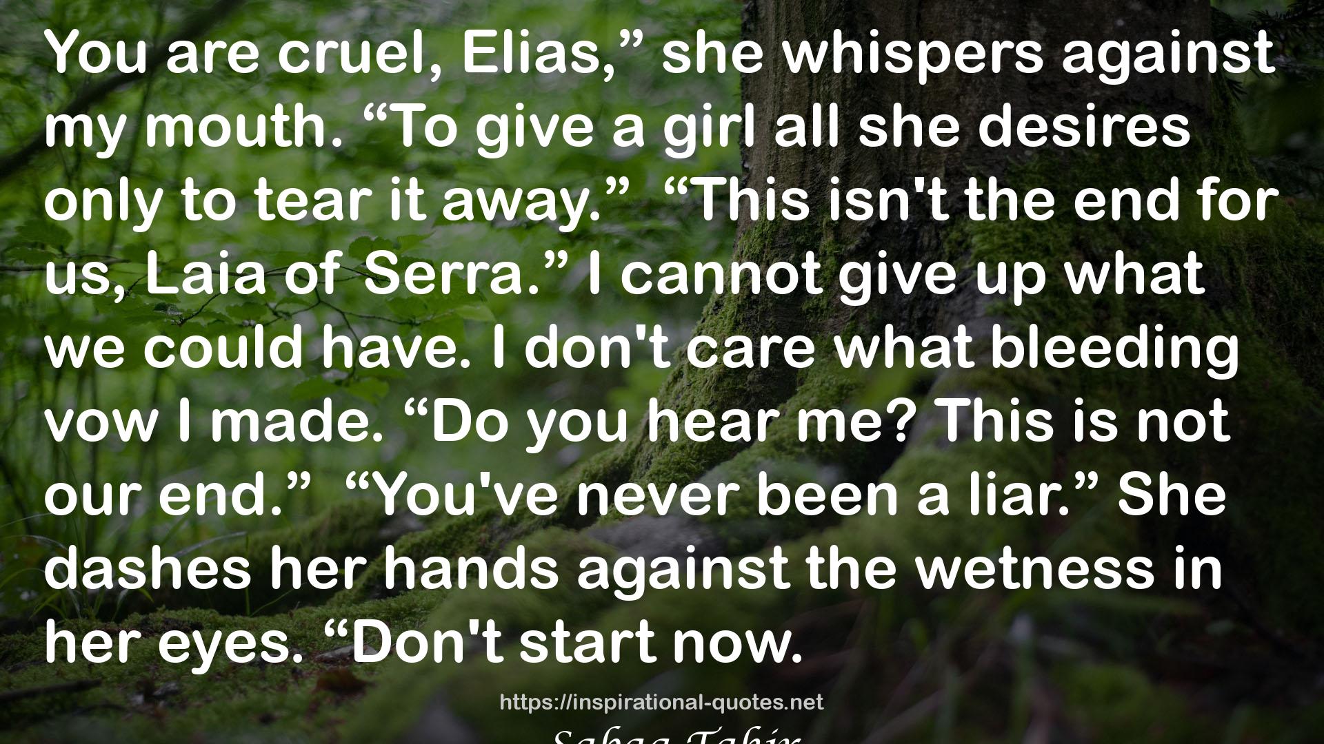 A Reaper at the Gates (An Ember in the Ashes, #3) QUOTES