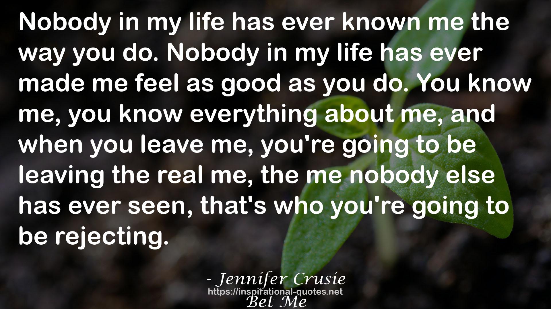 Jennifer Crusie QUOTES