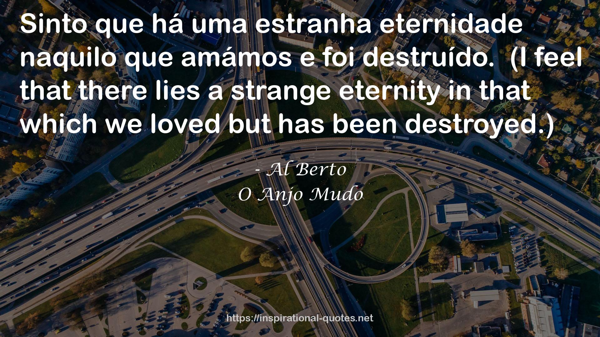 Al Berto QUOTES