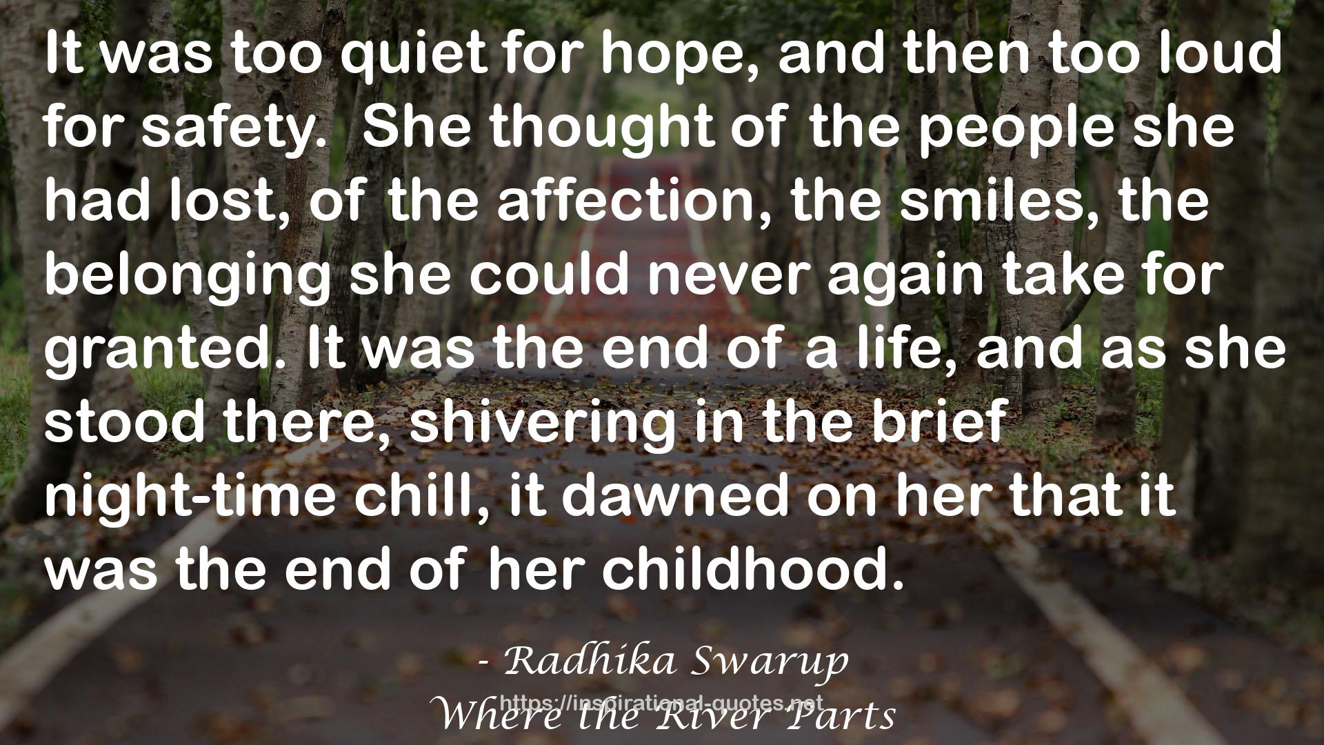 Radhika Swarup QUOTES