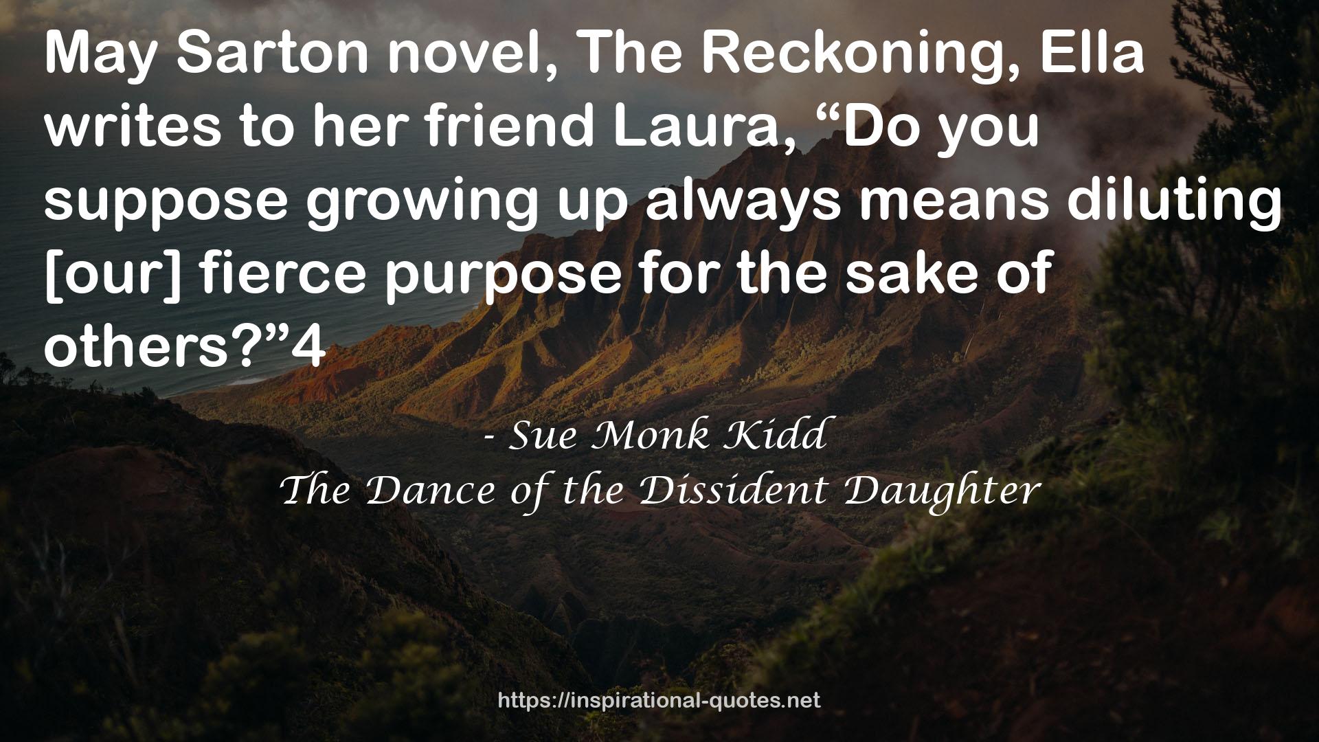 The Dance of the Dissident Daughter QUOTES