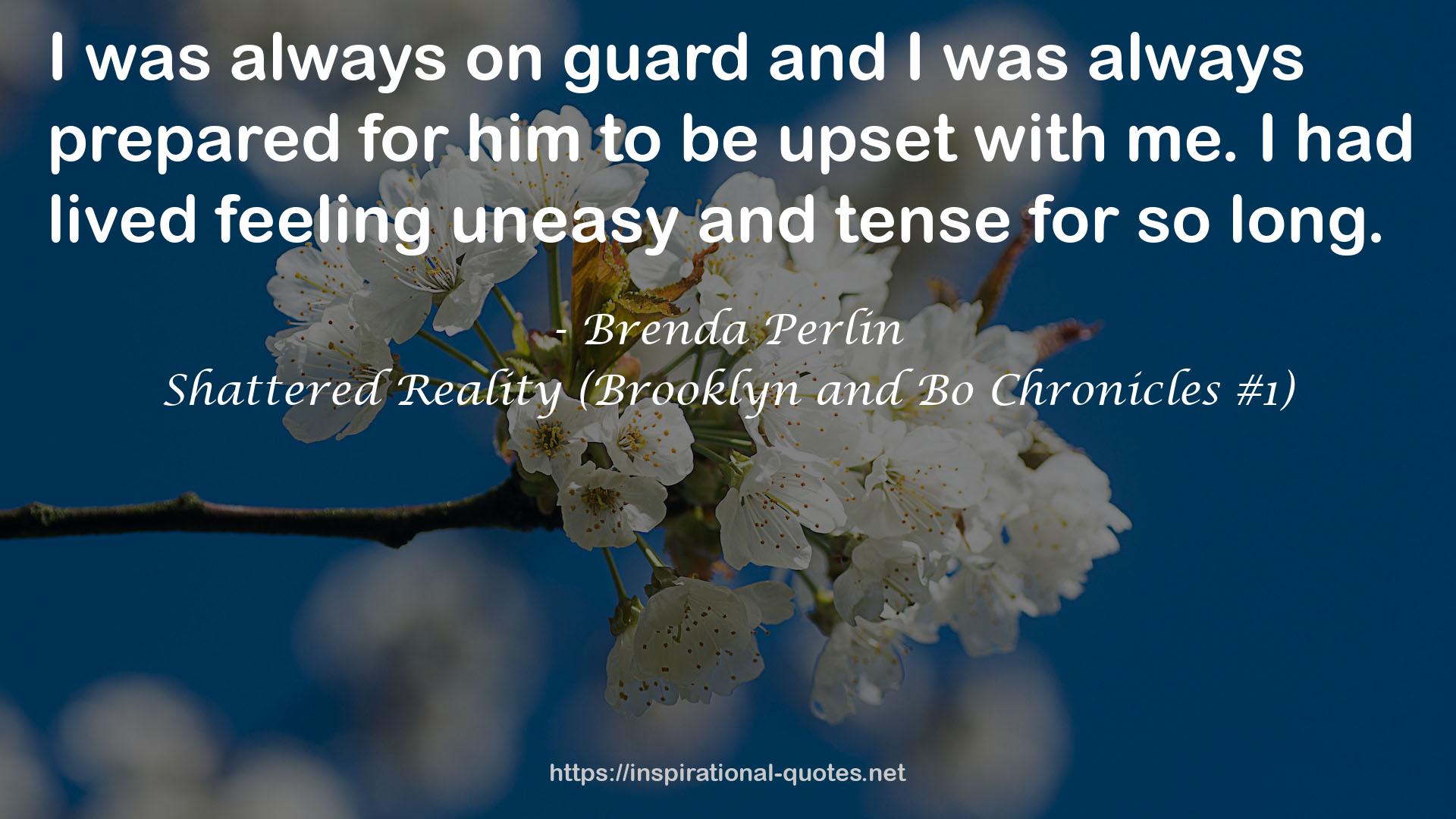Shattered Reality (Brooklyn and Bo Chronicles #1) QUOTES
