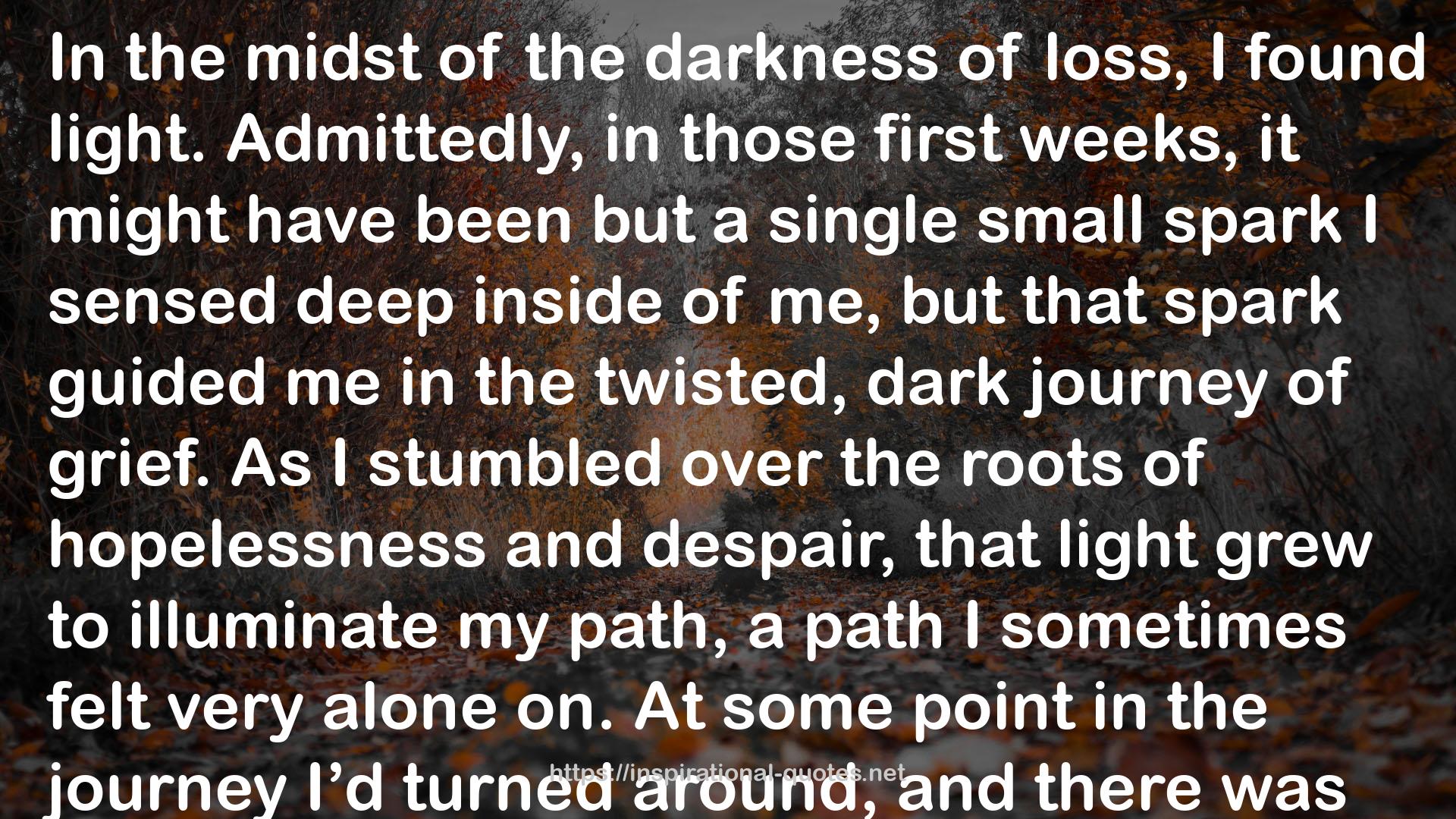 the twisted, dark journey  QUOTES
