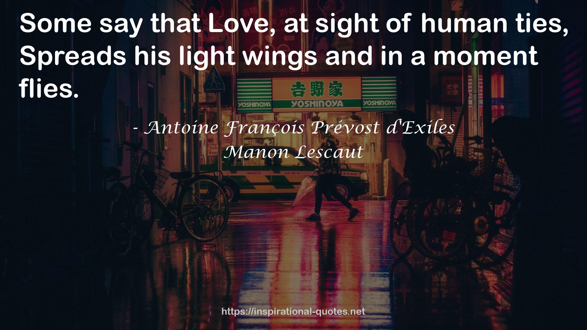 Manon Lescaut QUOTES