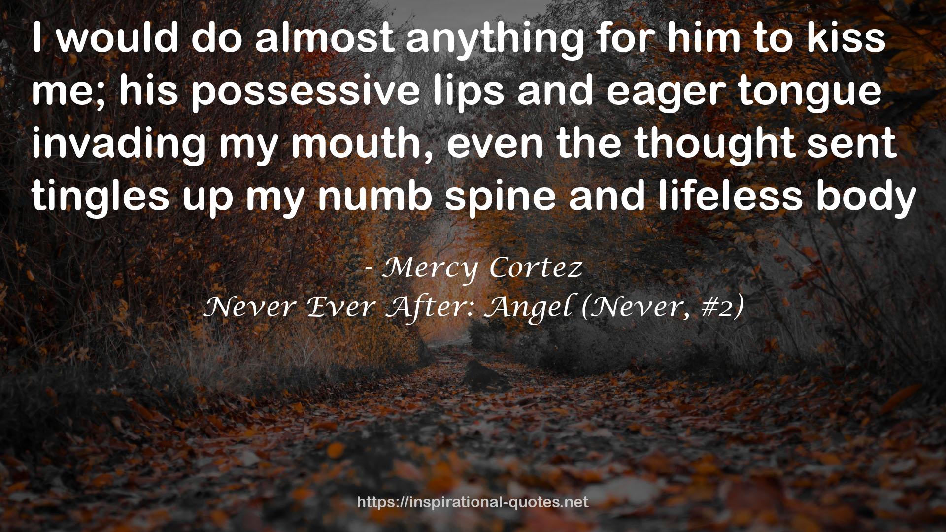 Never Ever After: Angel (Never, #2) QUOTES