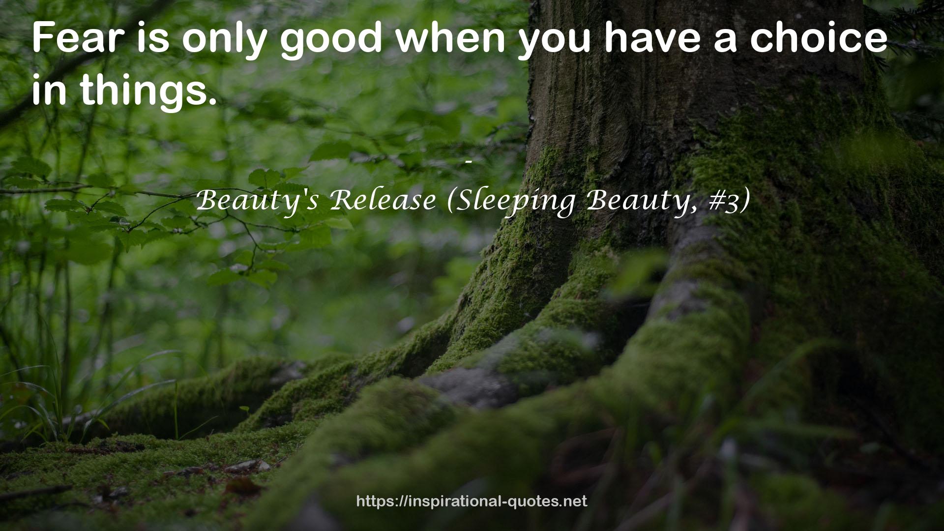 Beauty's Release (Sleeping Beauty, #3) QUOTES