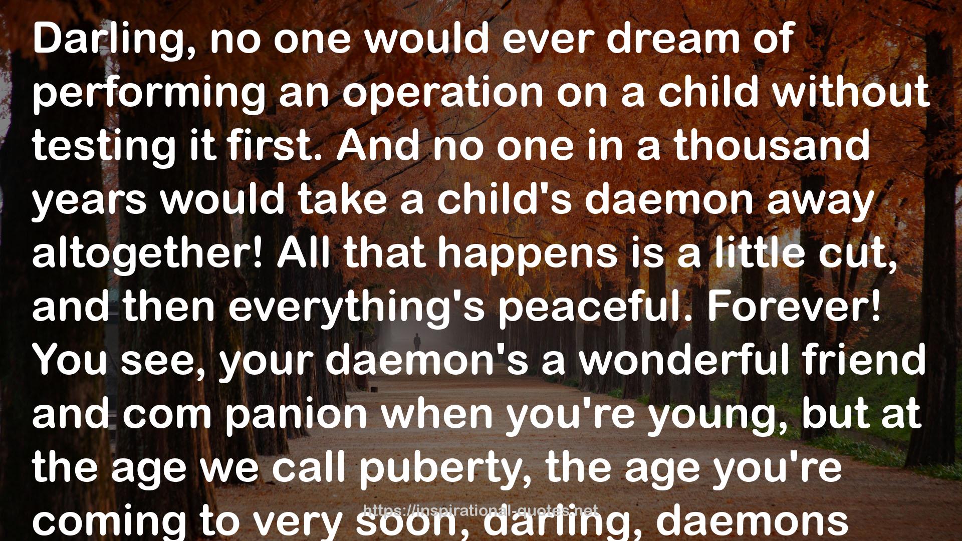 your daemon  QUOTES