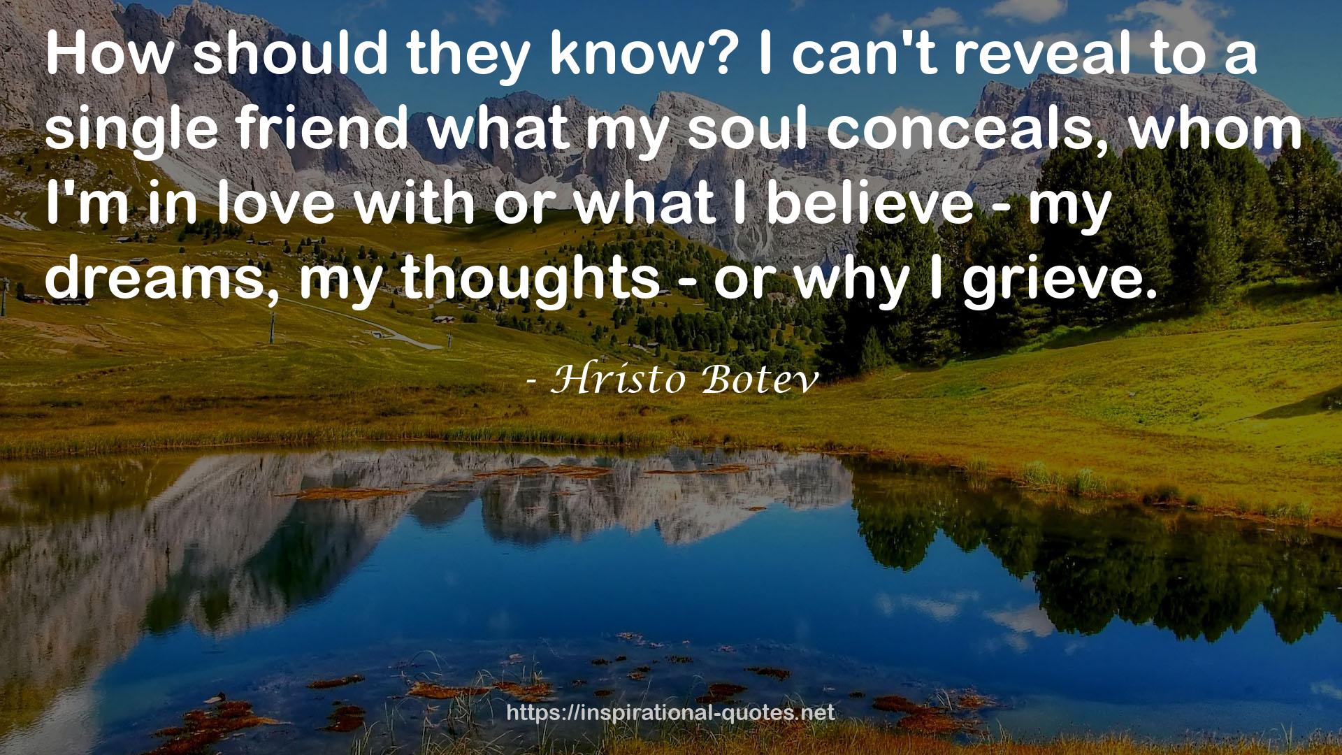 Hristo Botev QUOTES