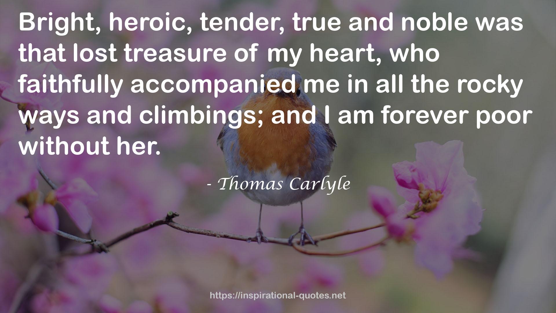 Thomas Carlyle QUOTES