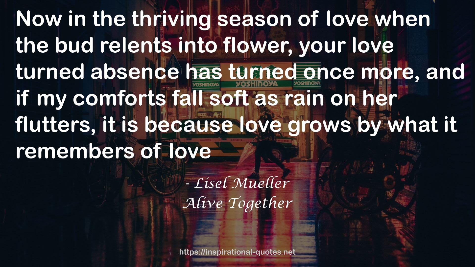 the thriving season  QUOTES