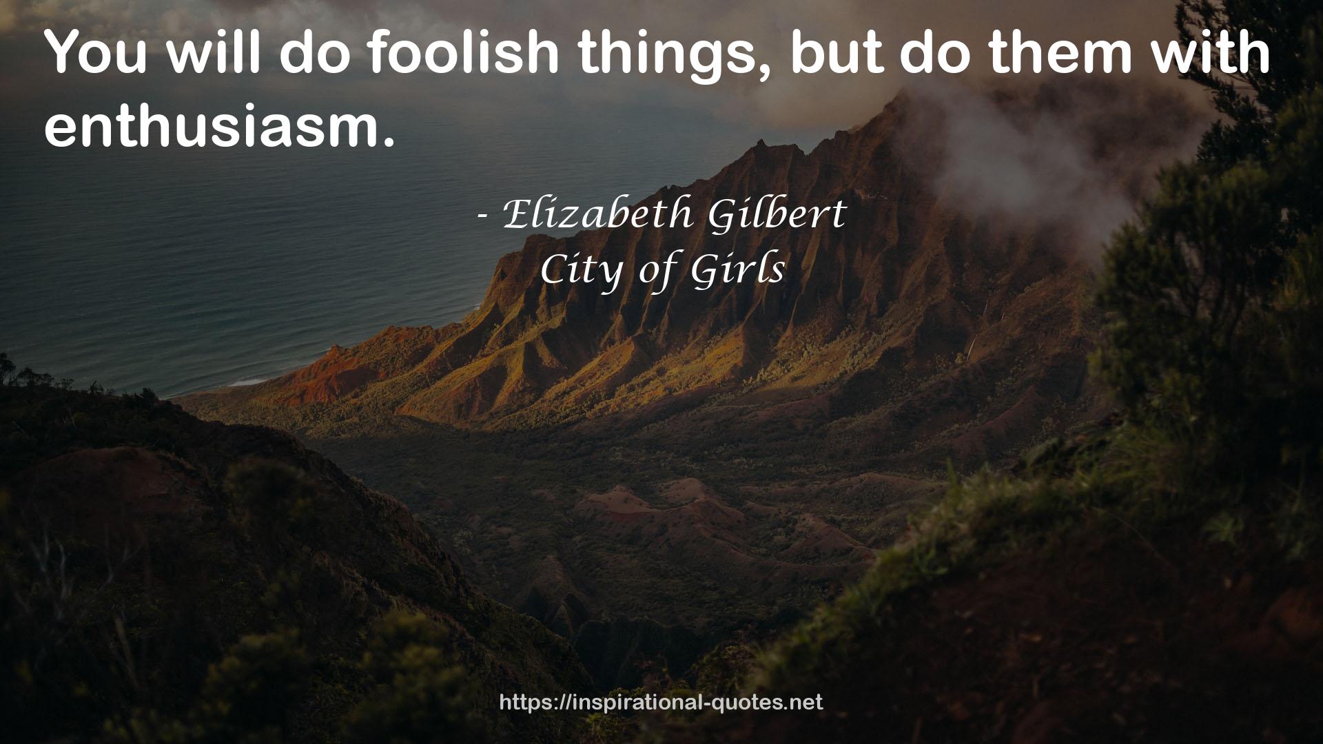 City of Girls QUOTES