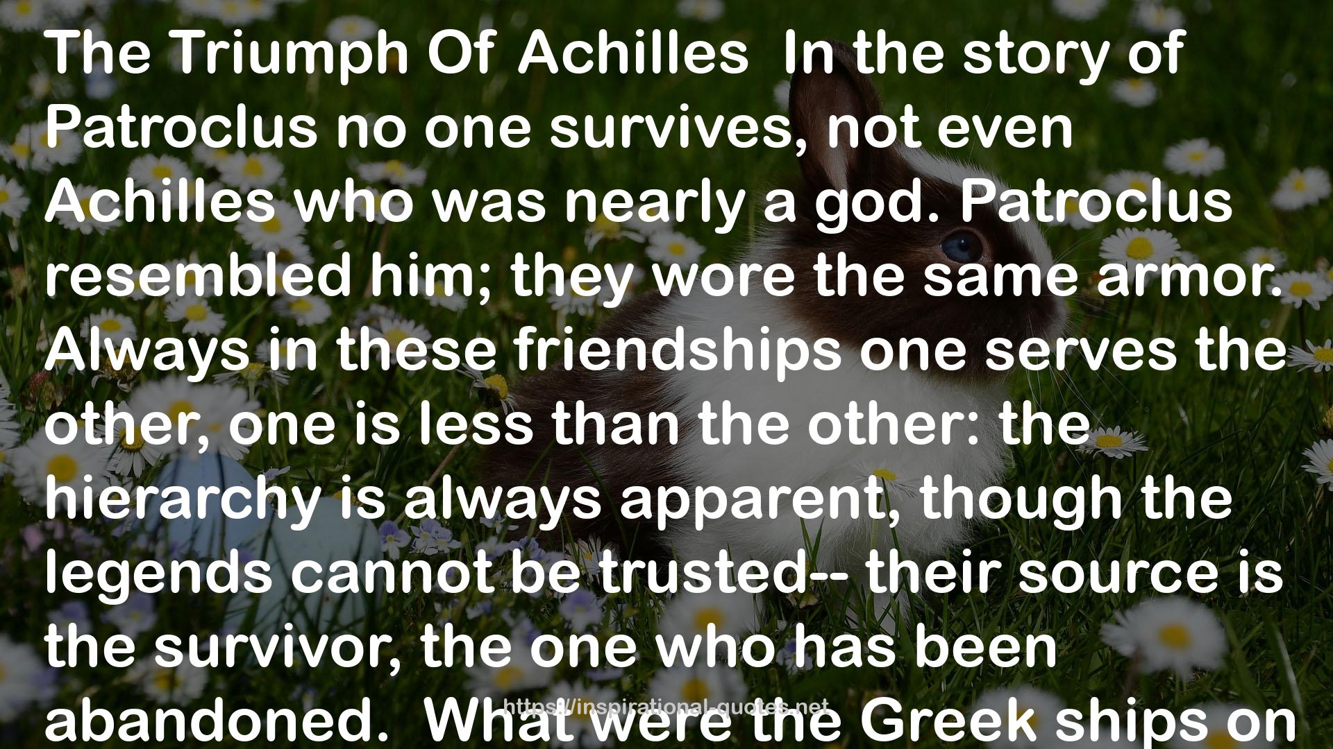 Achilleswho  QUOTES