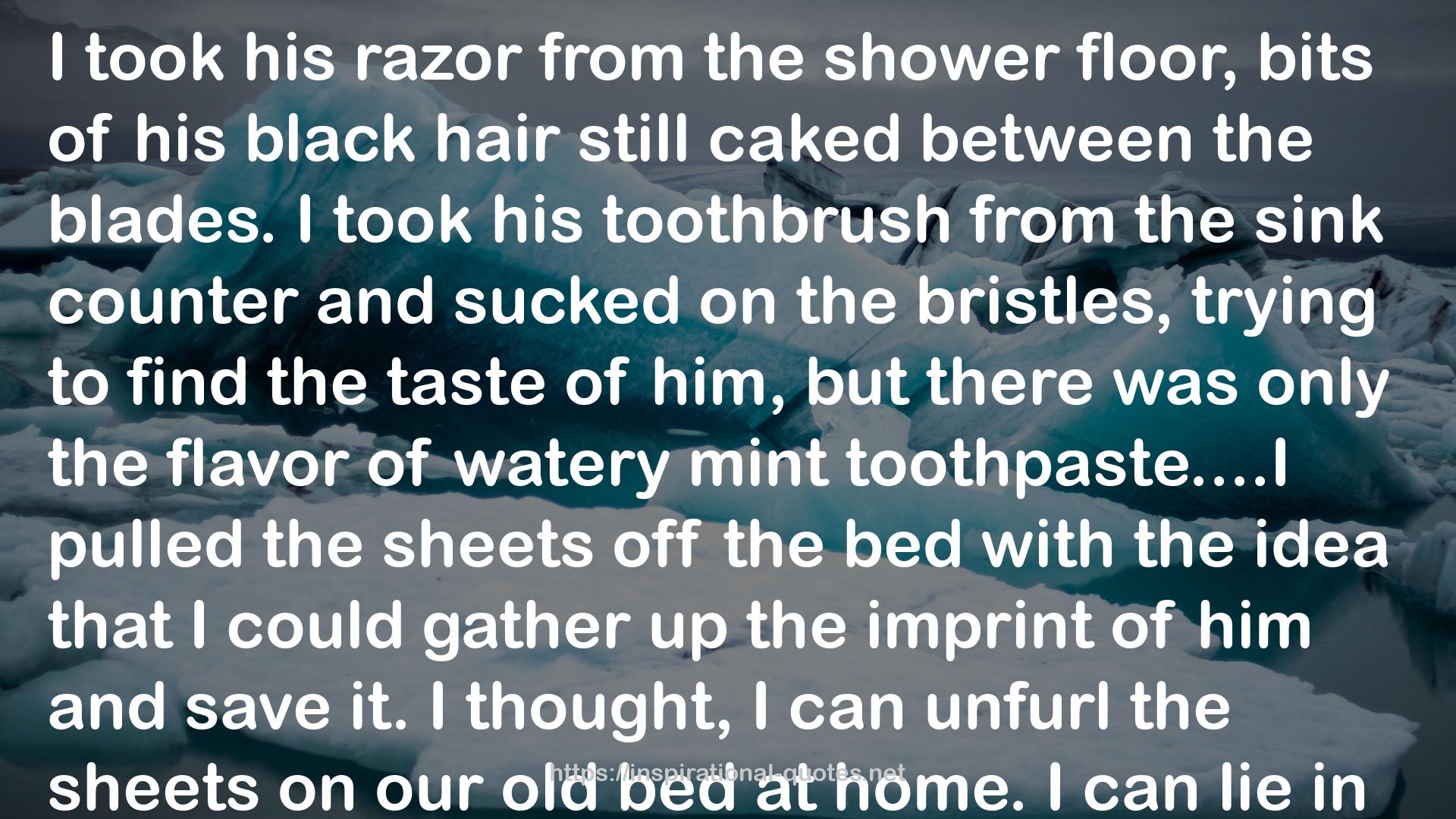 his razor  QUOTES