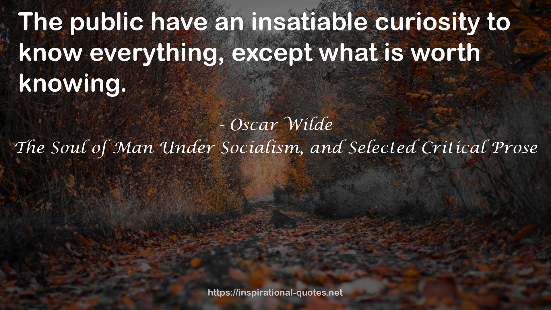 an insatiable curiosity  QUOTES