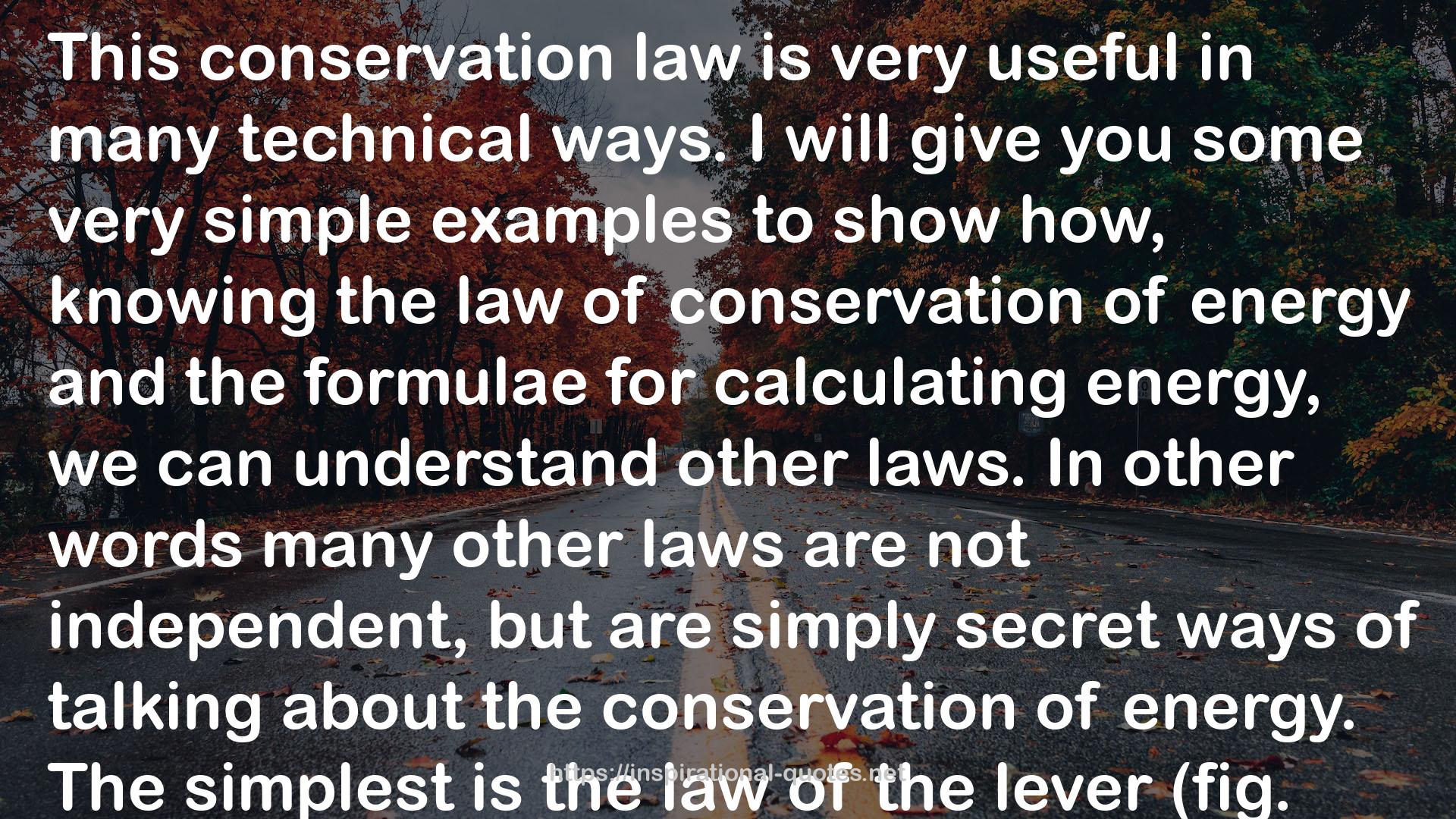 The Character of Physical Law QUOTES