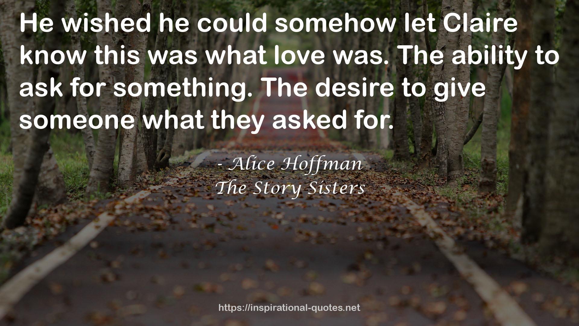 The Story Sisters QUOTES